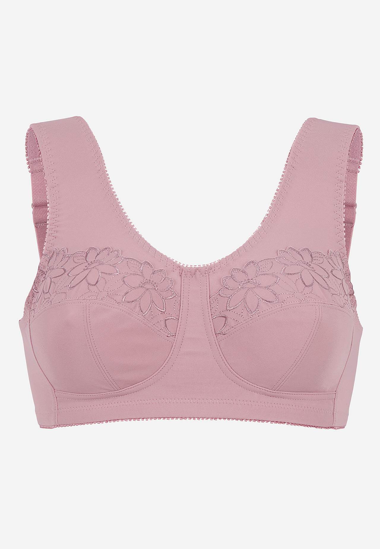Soft-bh med broderi Lily 2-pack