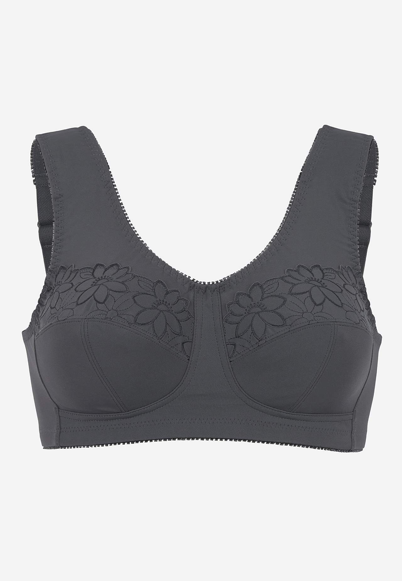 Soft-bh med broderi Lily 2-pack