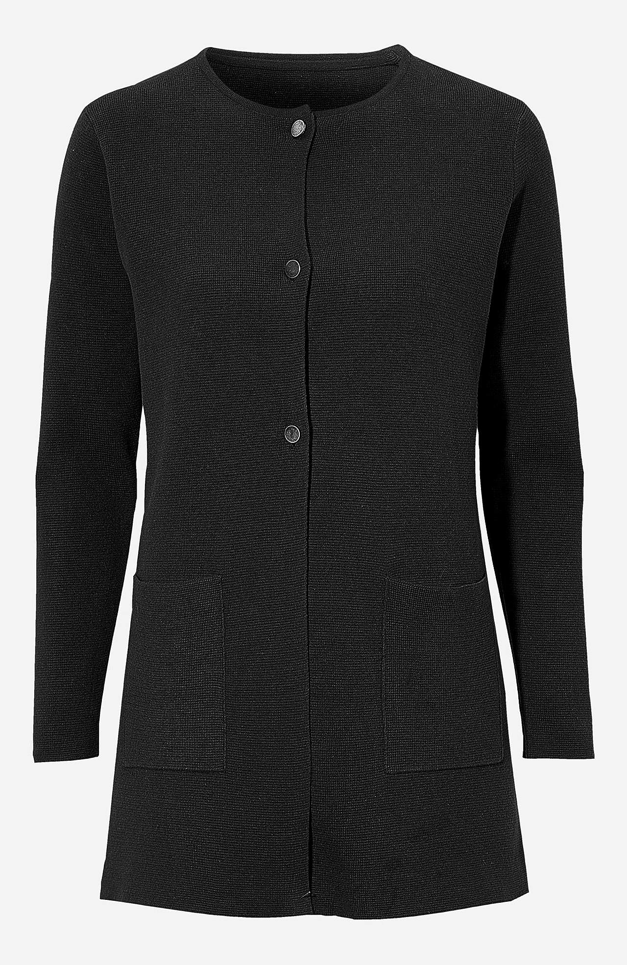 Cardigan i bomull