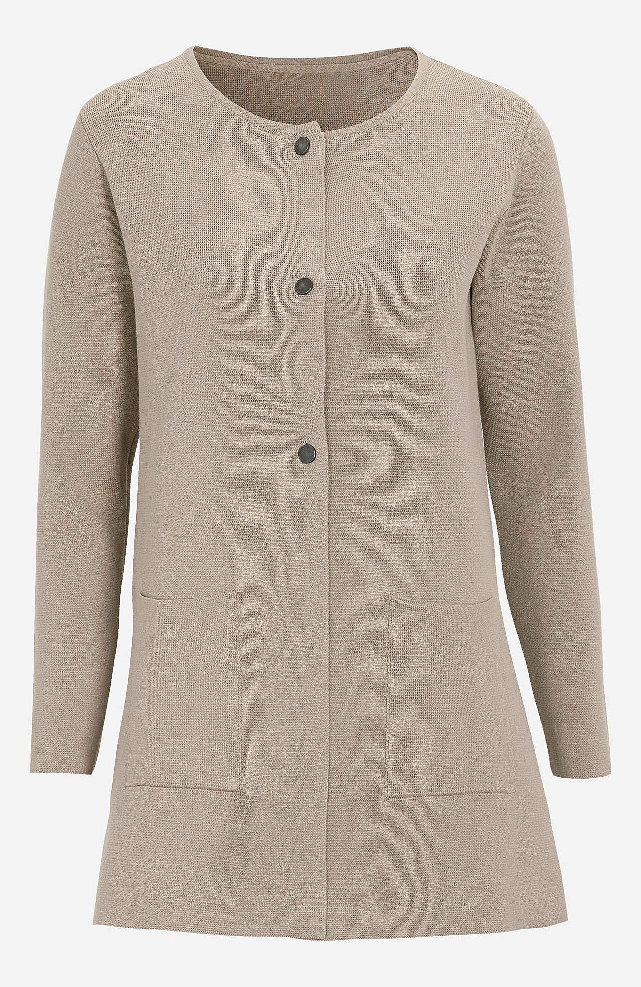 Cardigan i bomull