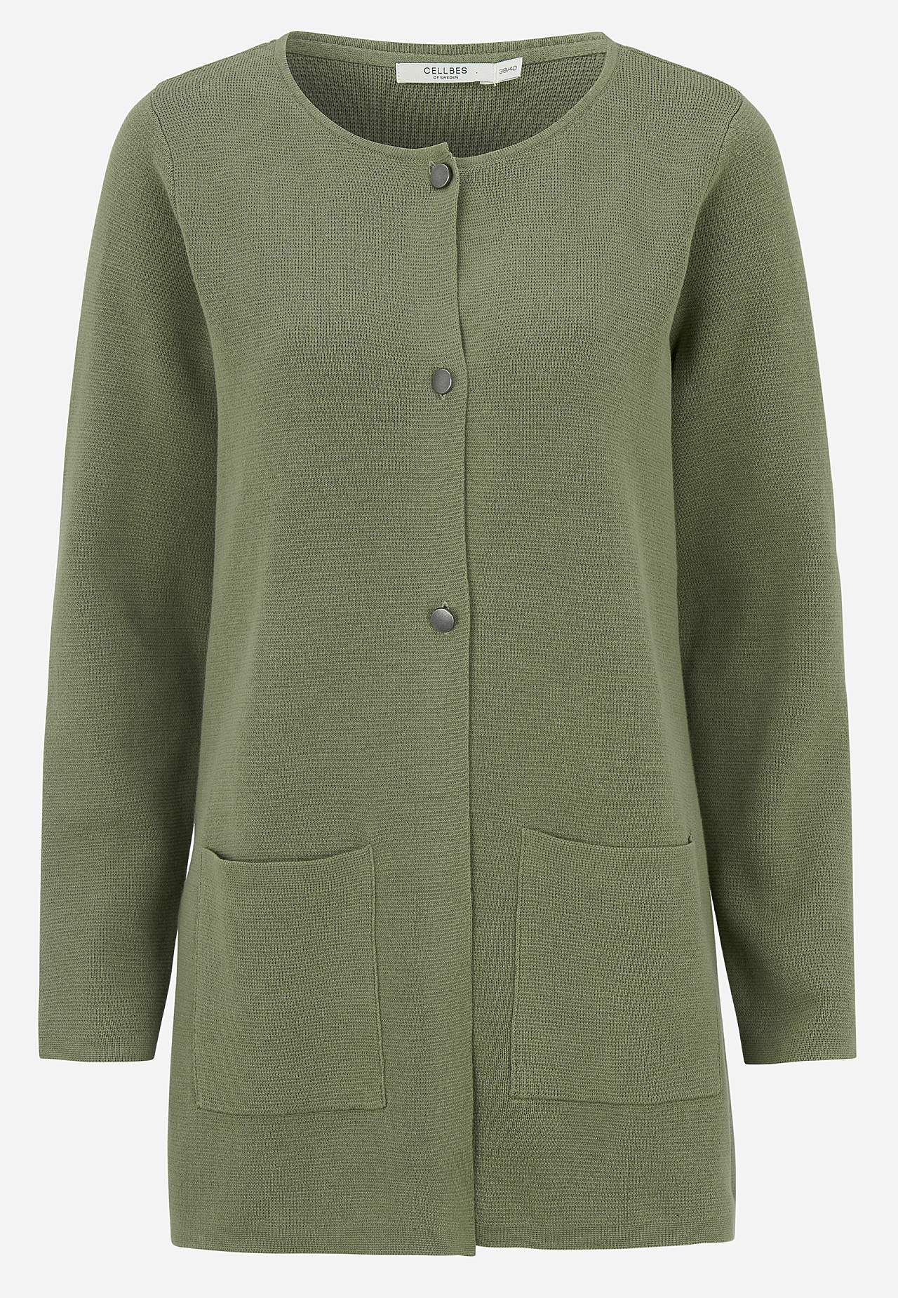 Cardigan i bomull