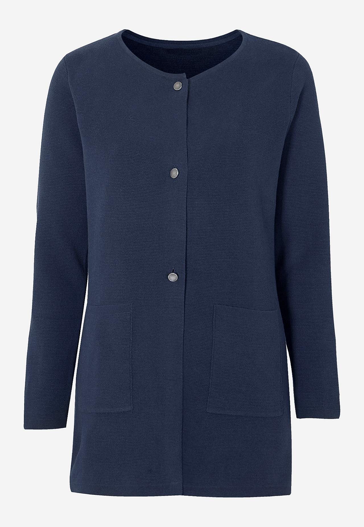 Cardigan i bomull