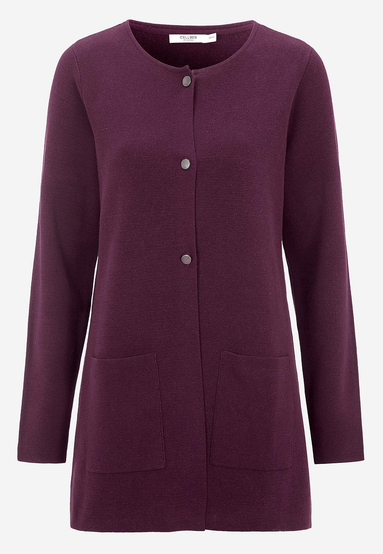 Cardigan i bomull