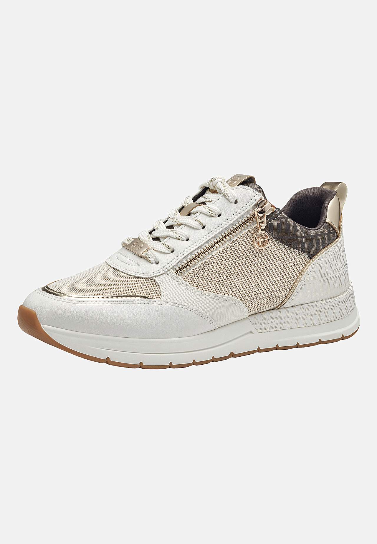 Sneaker med dragkedja