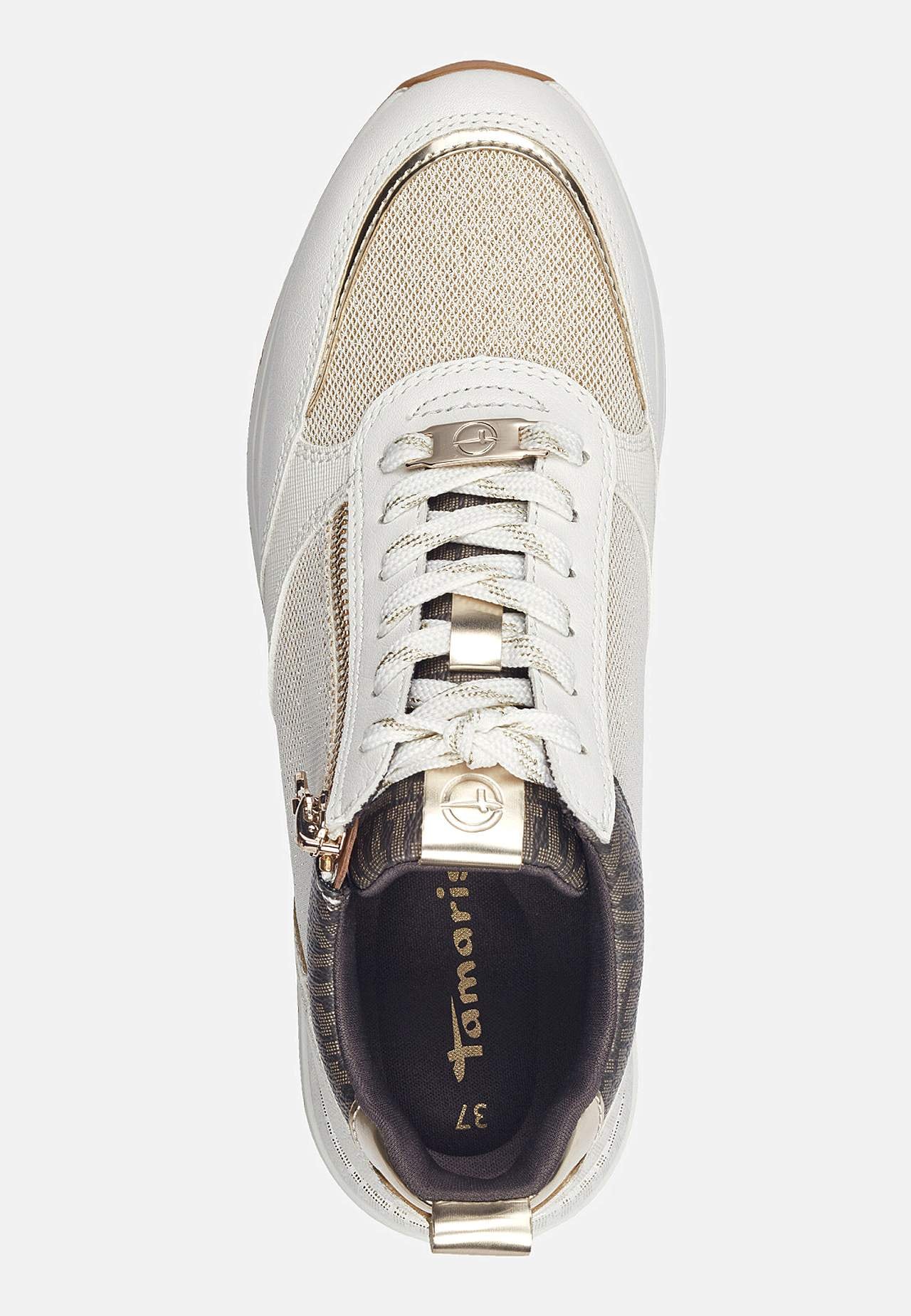 Sneaker med dragkedja