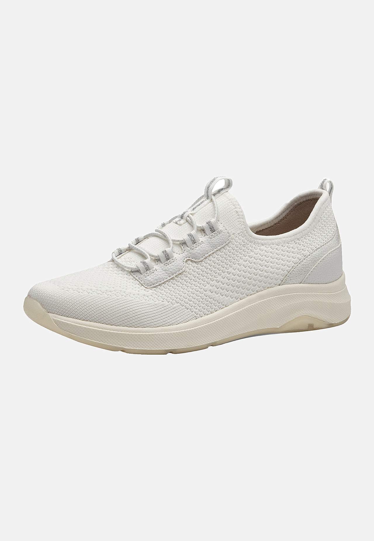 Lätta sneakers med elastisk snörning