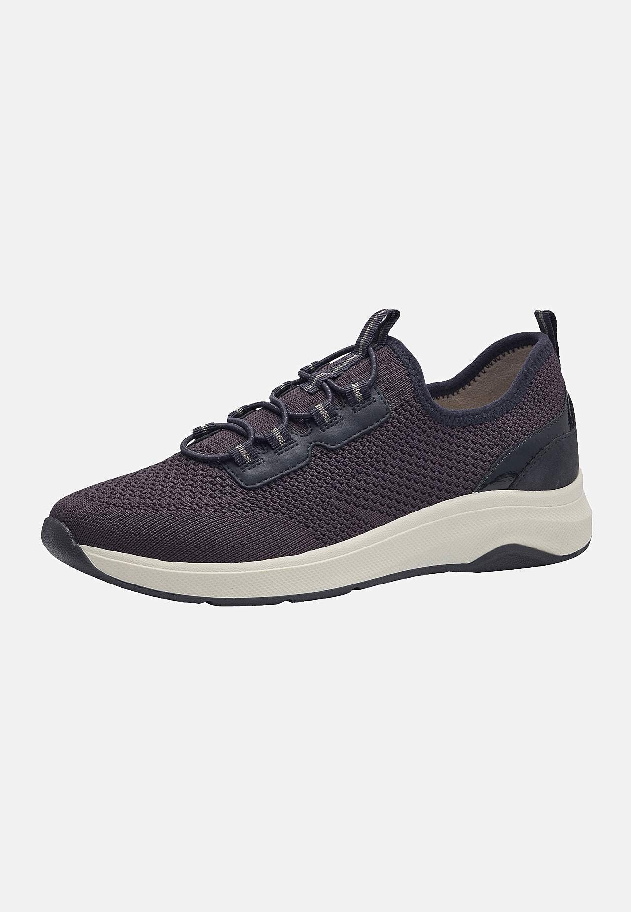 Lätta sneakers med elastisk snörning