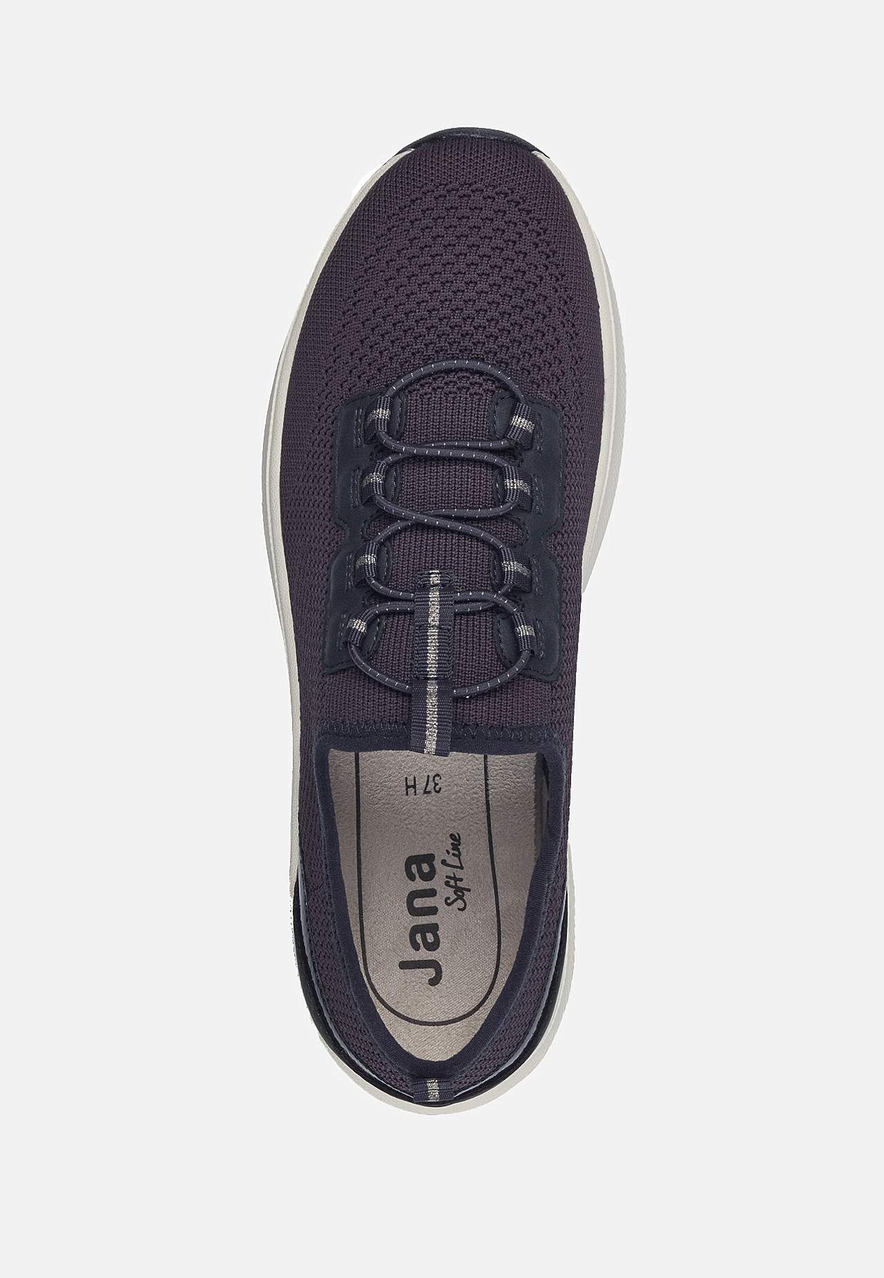 Lätta sneakers med elastisk snörning