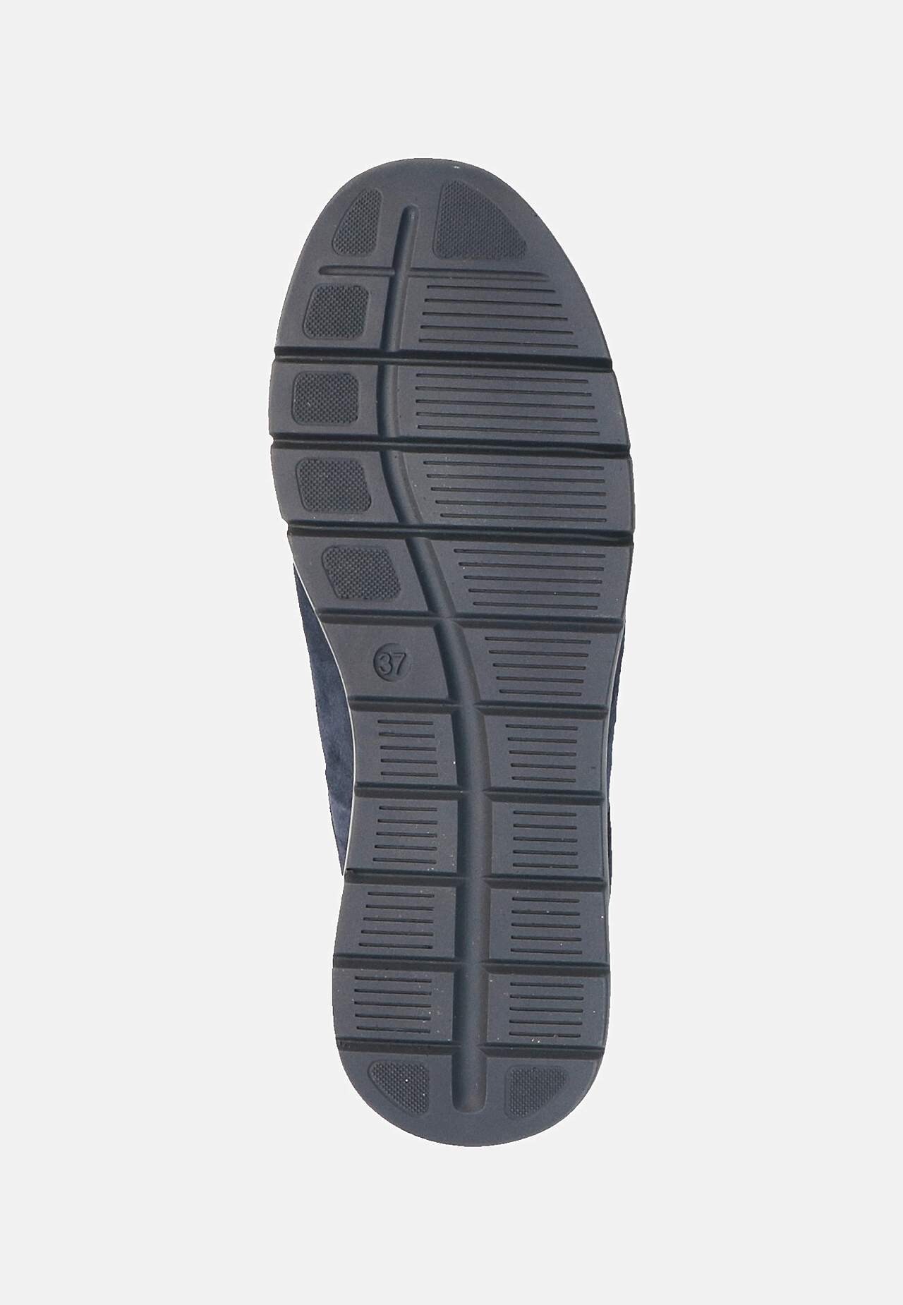 Bekväm sneaker i skinn