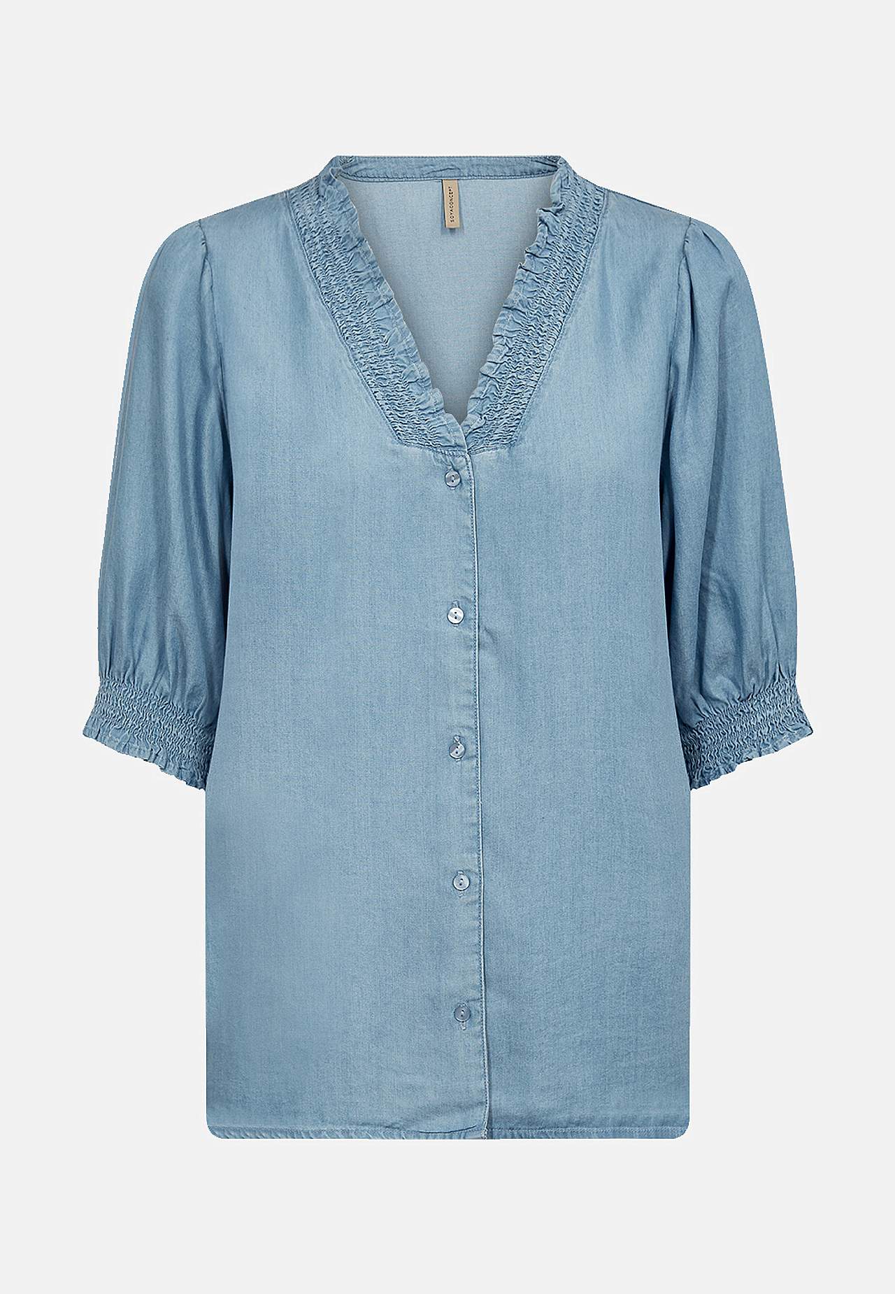 Mjuk blus i lyocell Liv