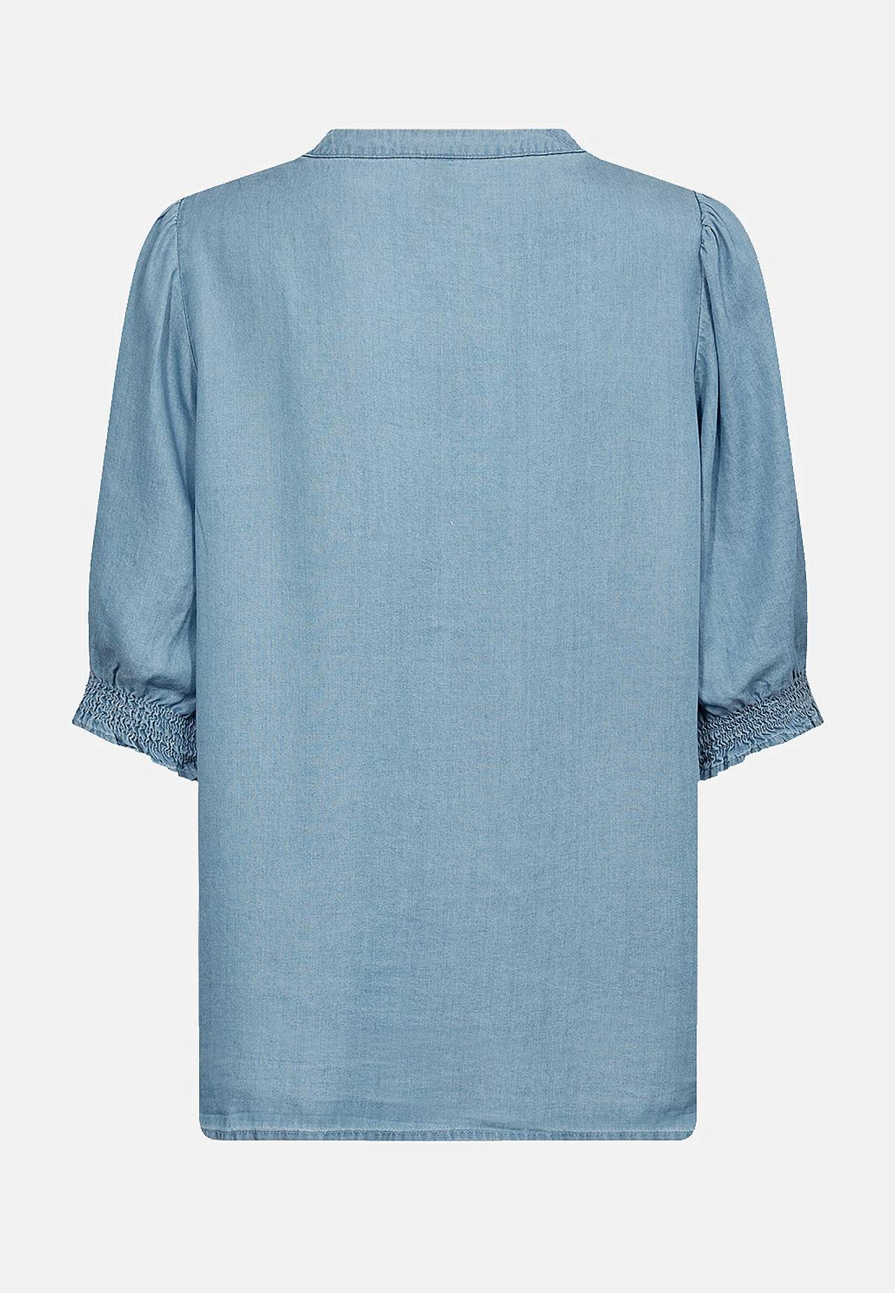 Mjuk blus i lyocell Liv
