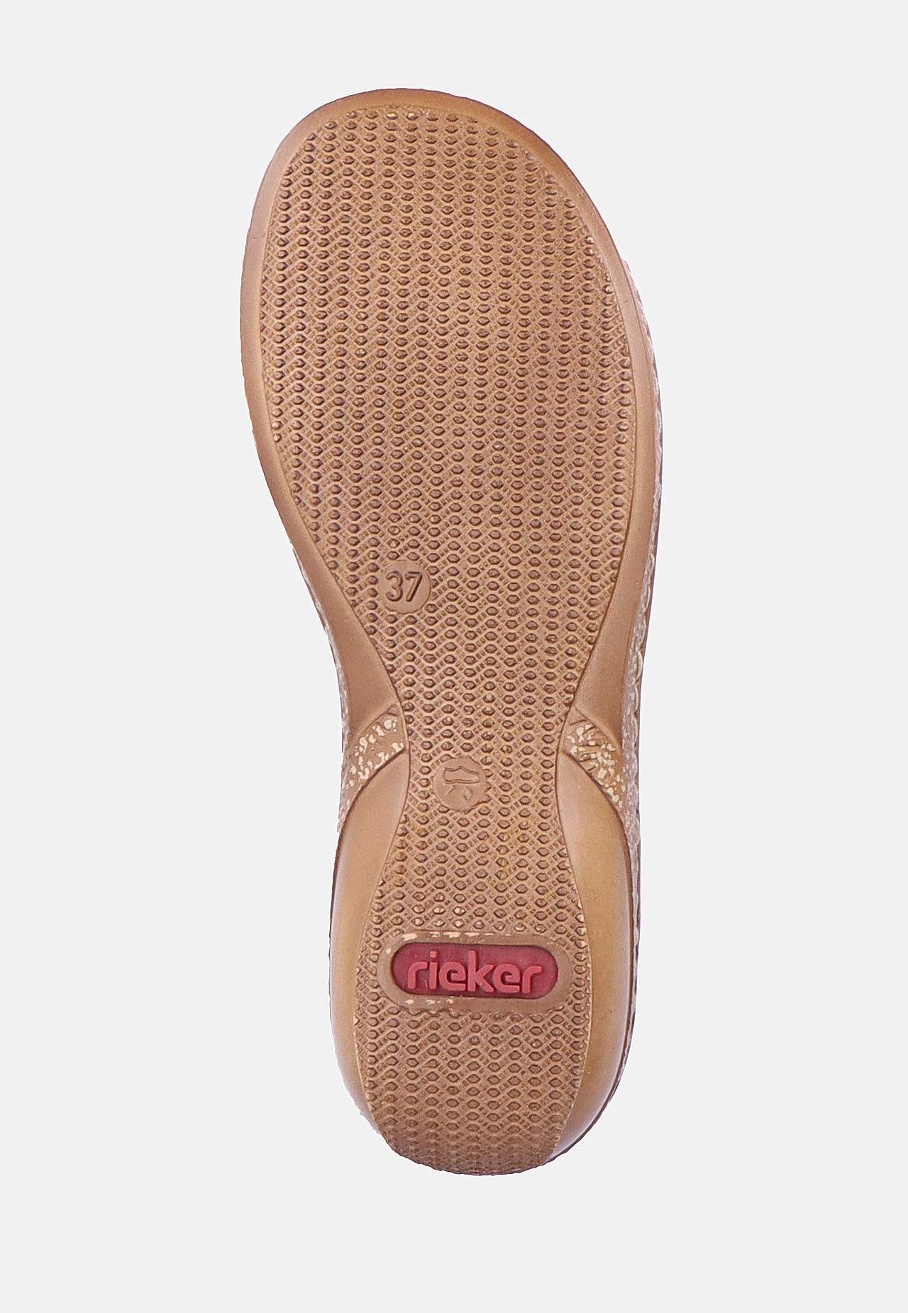 Sandal med remmar och vackra, dekorativa stenar