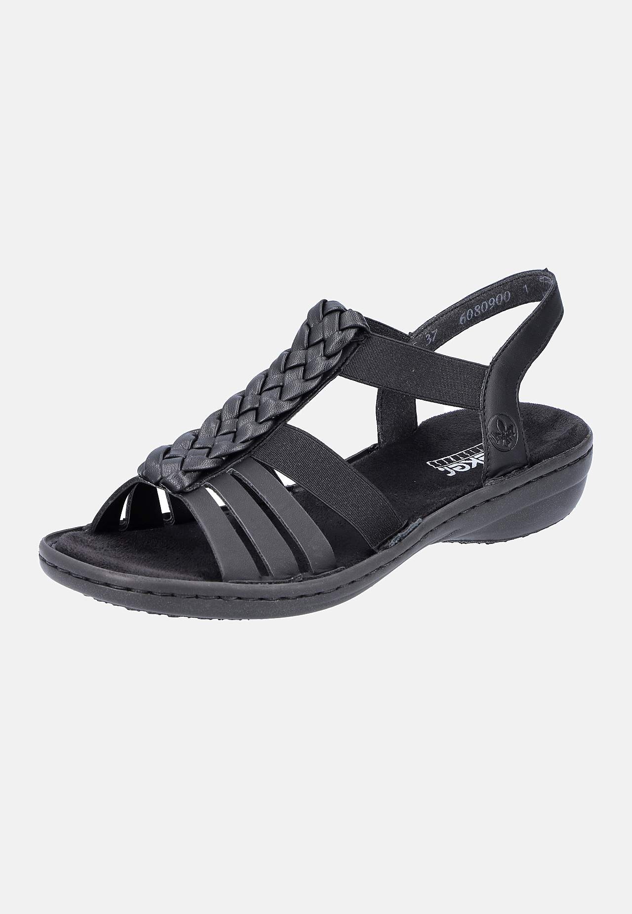 Sandal med flätdetaljer