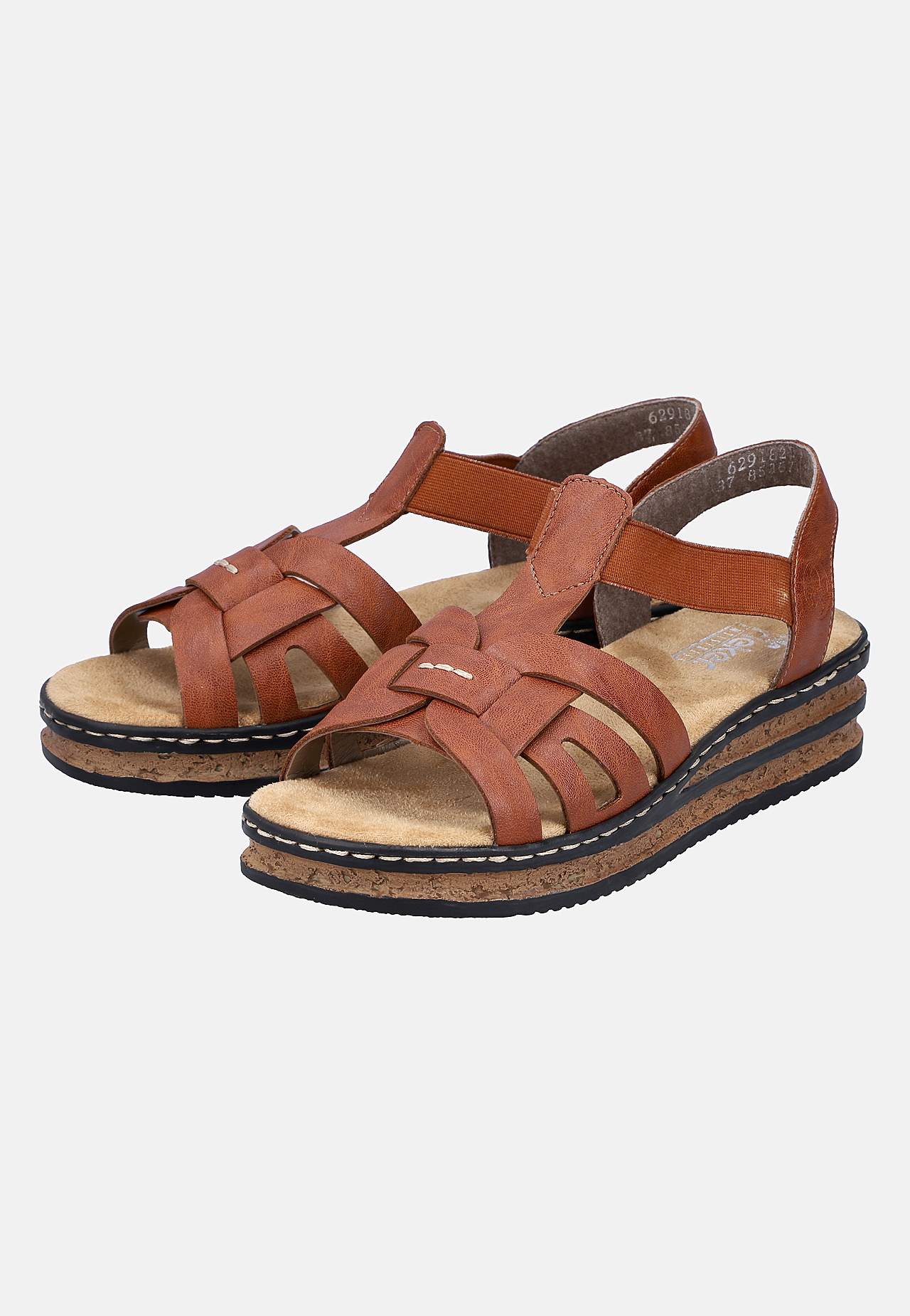 Sandal med kilklack