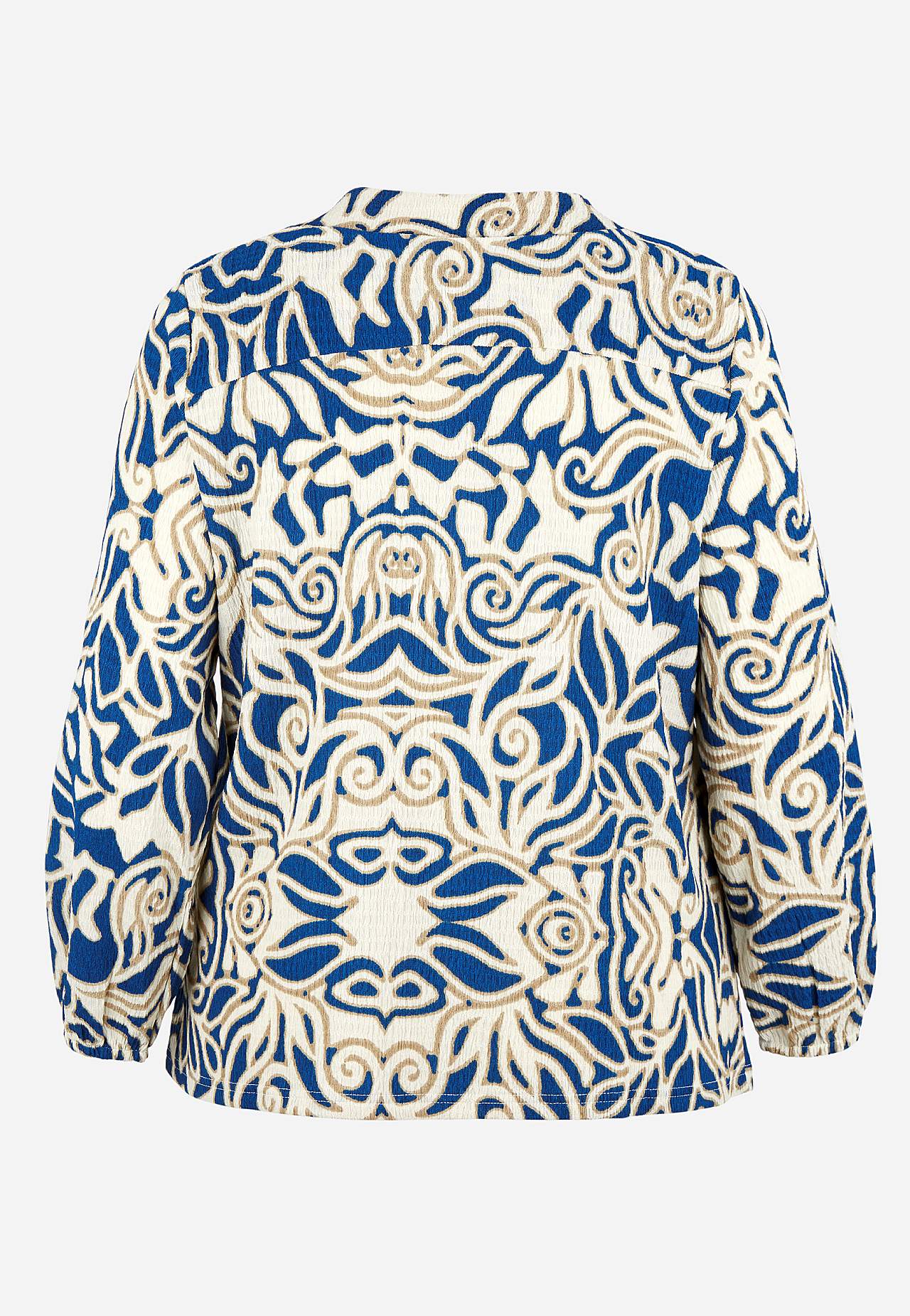 V-ringad blus i mjuk kvalitet Imary