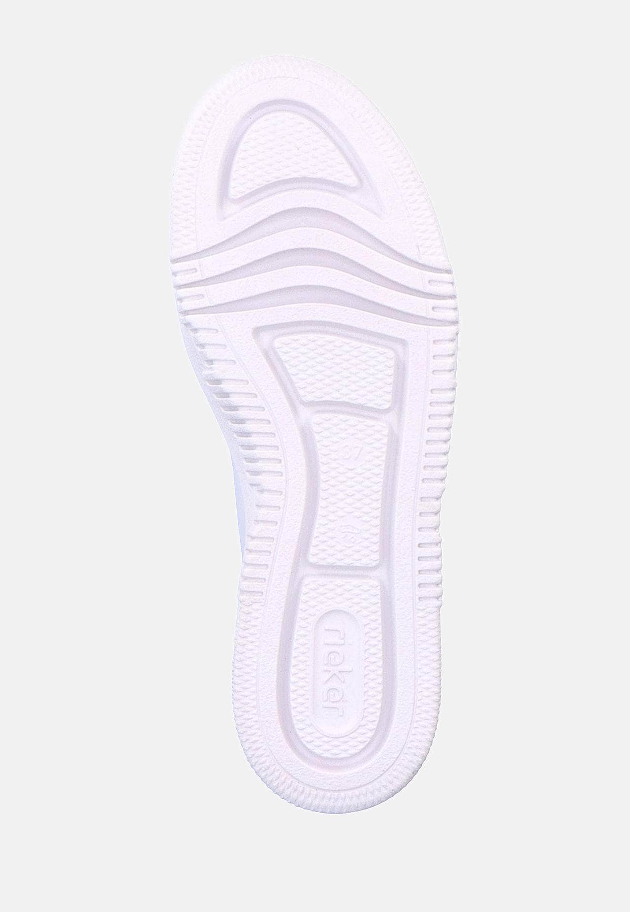 Sneaker med guldfärgade detaljer