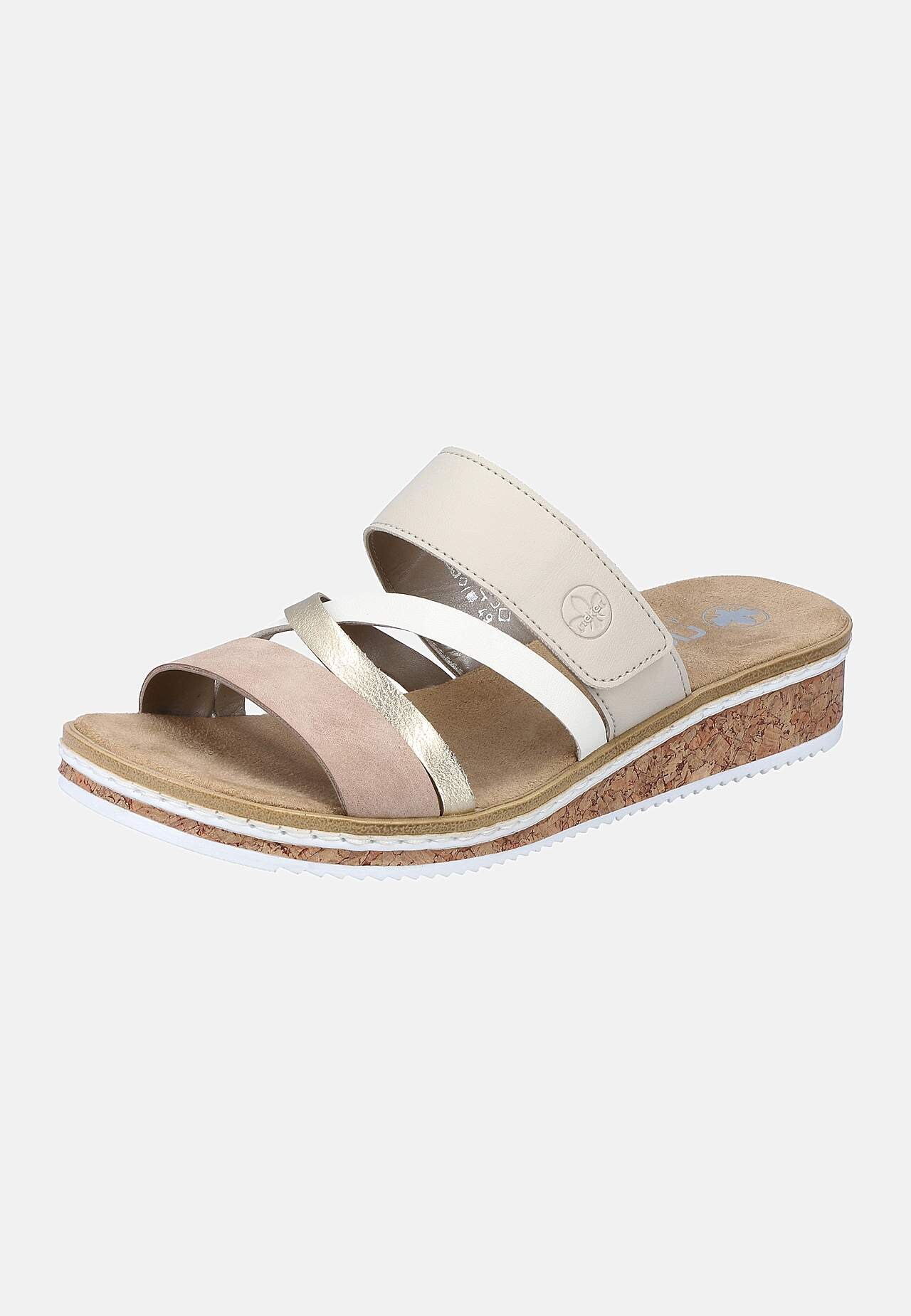 Sandal med dekorativa remmar