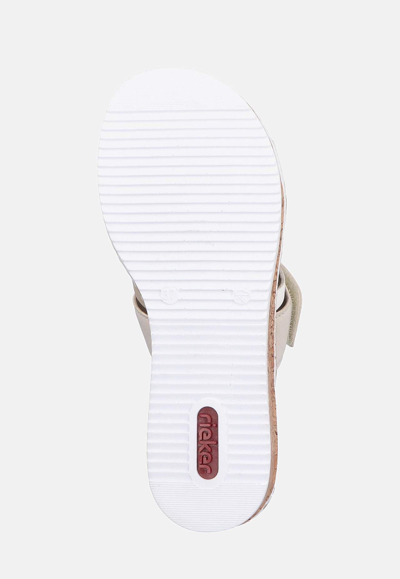 Sandal med dekorativa remmar