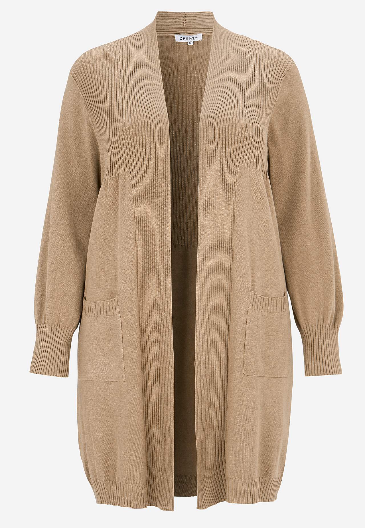 Finstickad cardigan