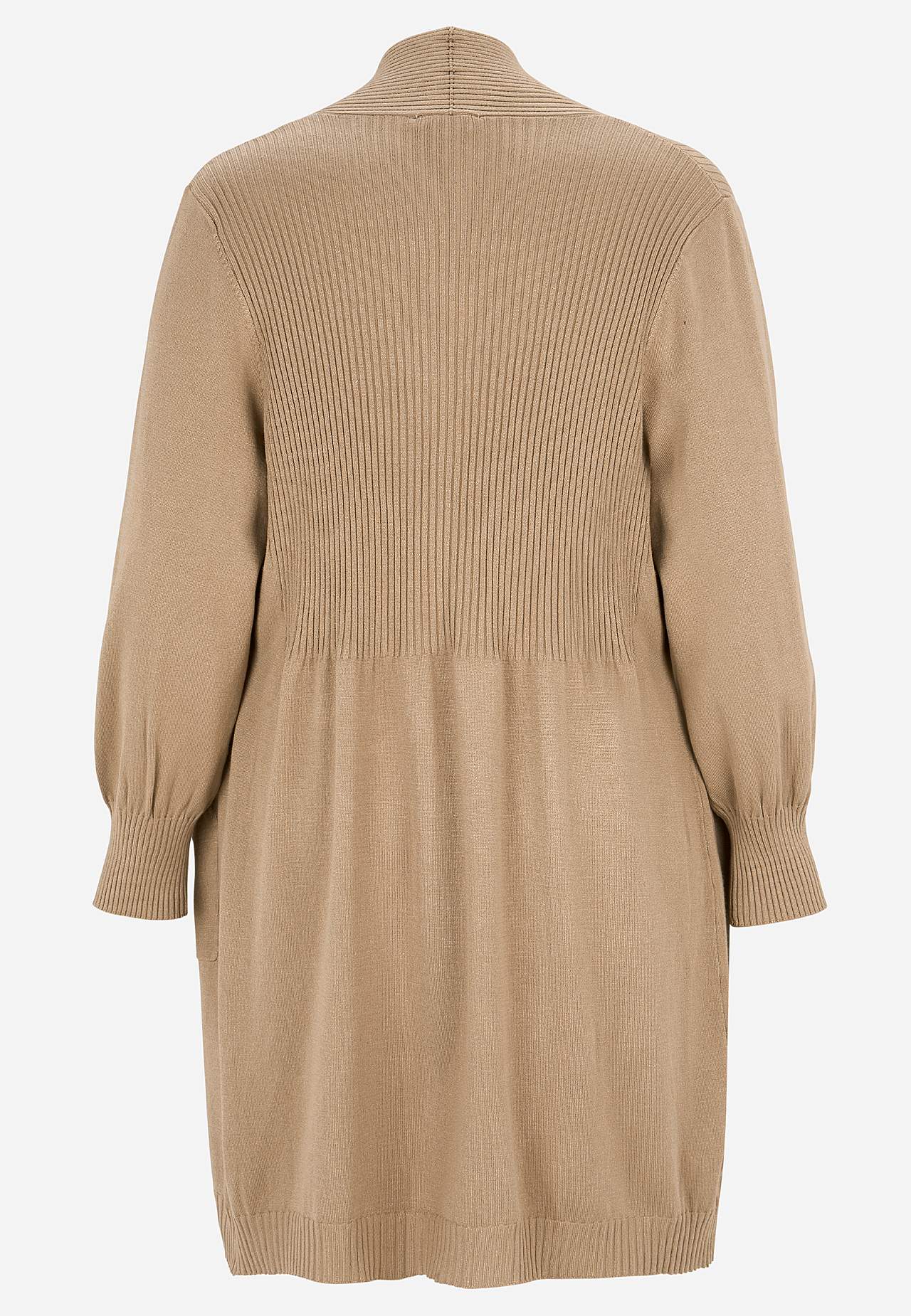 Finstickad cardigan