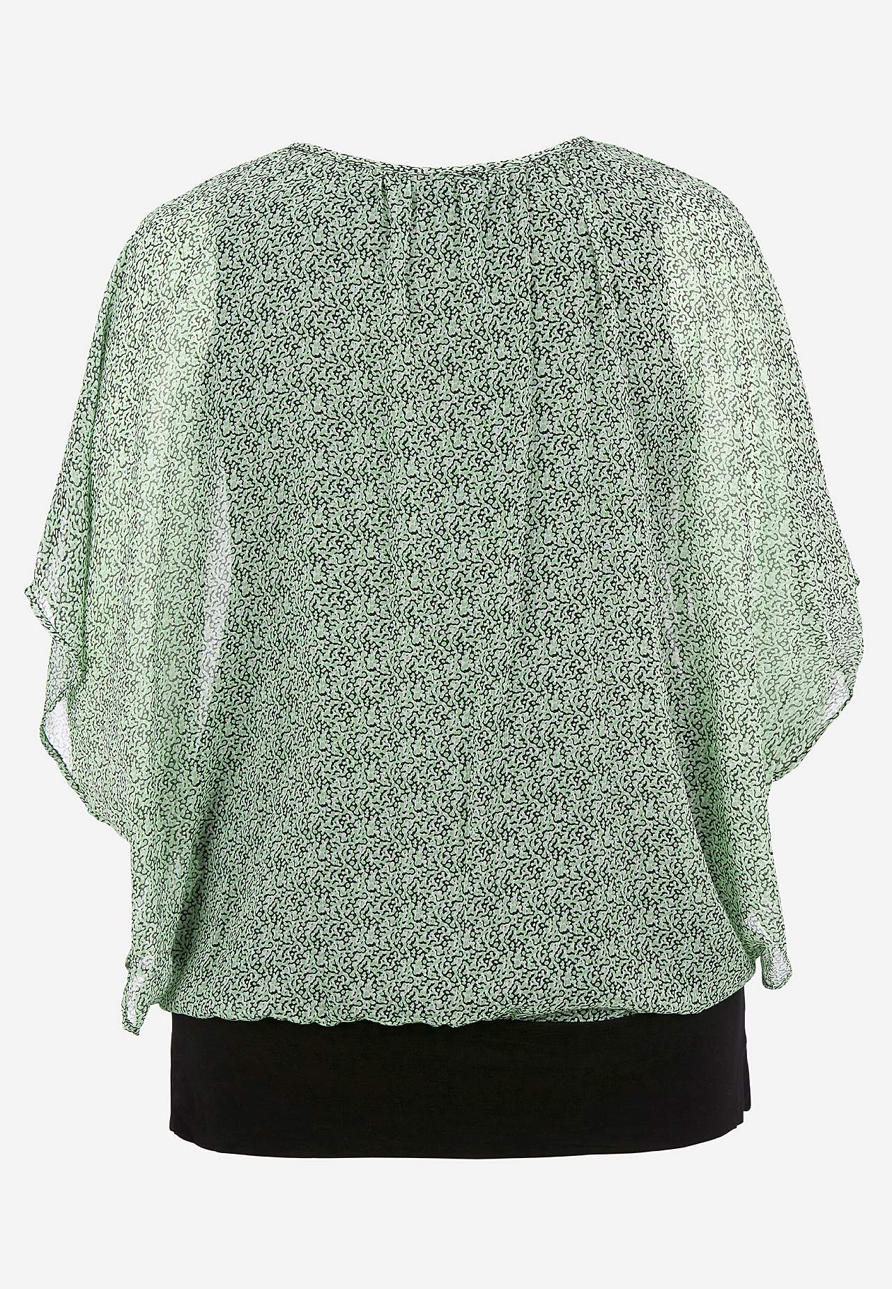 Blus med vida ärmar Rivka