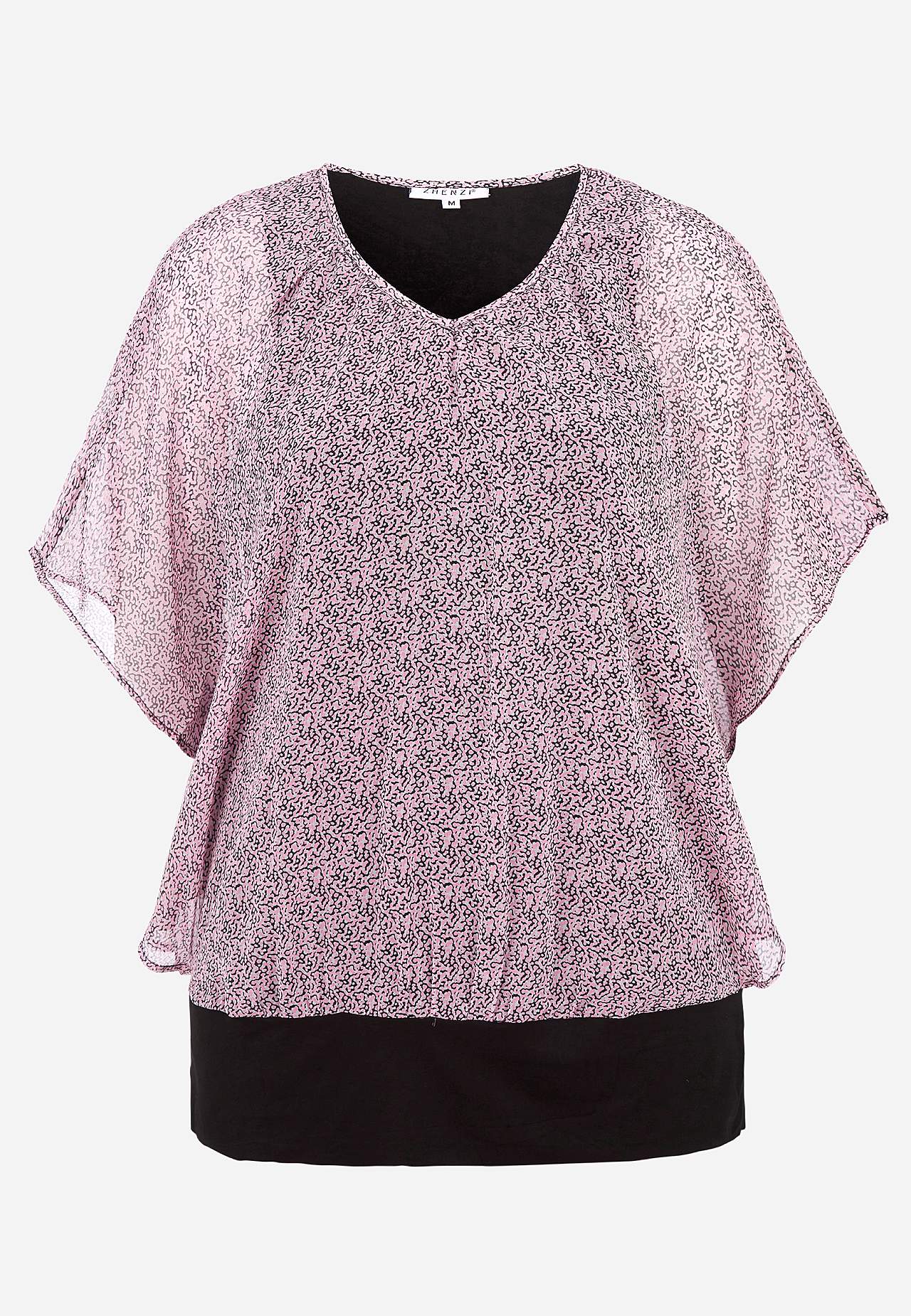 Blus med vida ärmar Rivka