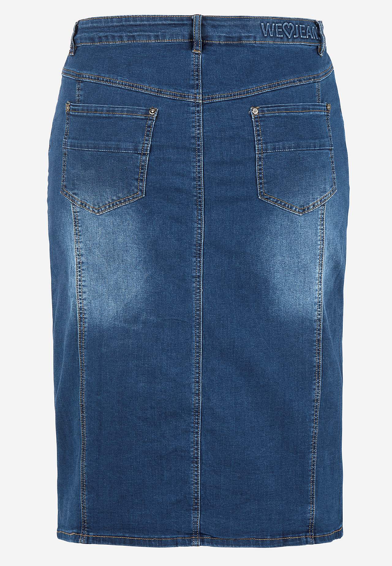 Superstretchig jeanskjol