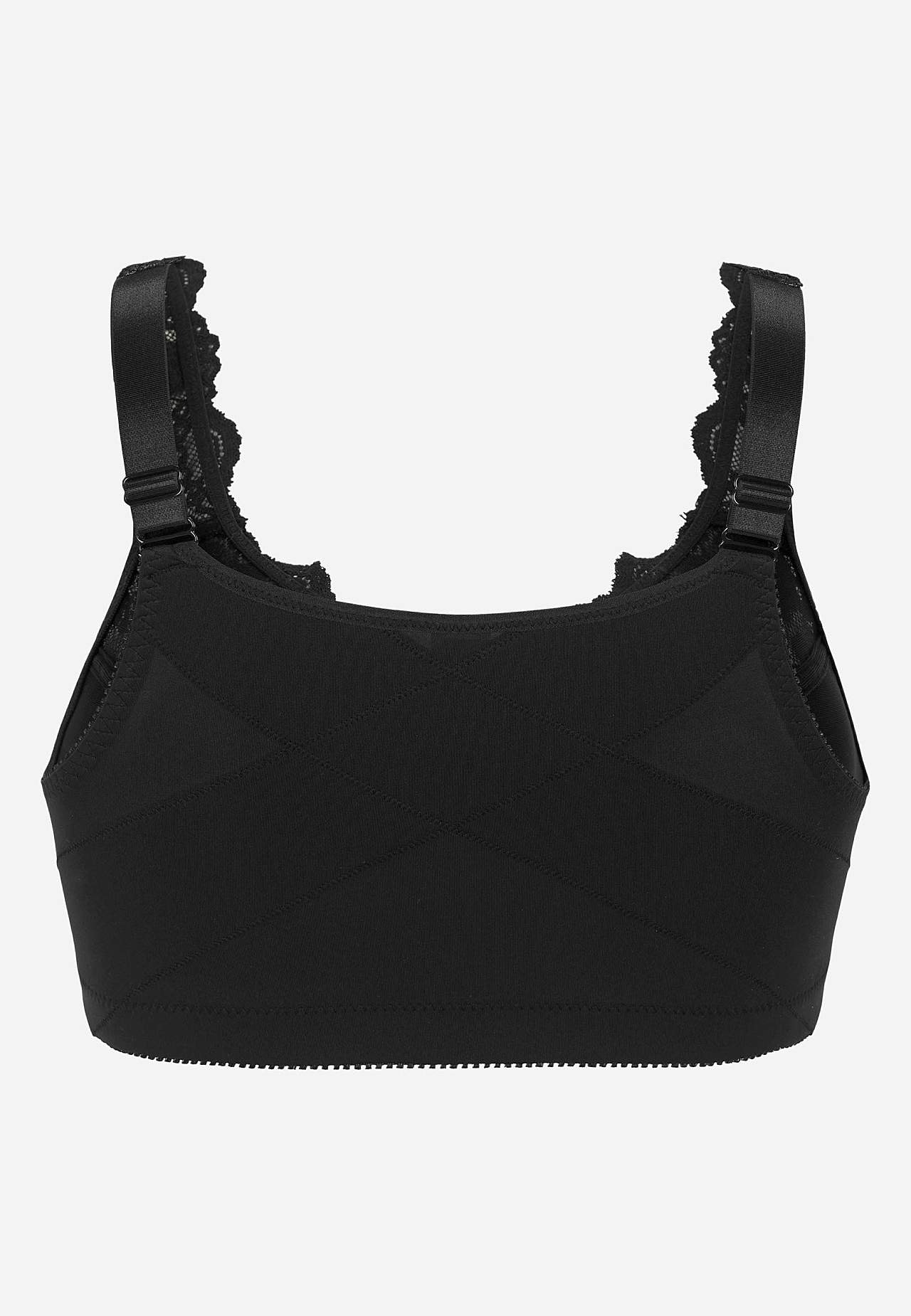 Framknäppt mjuk-bh