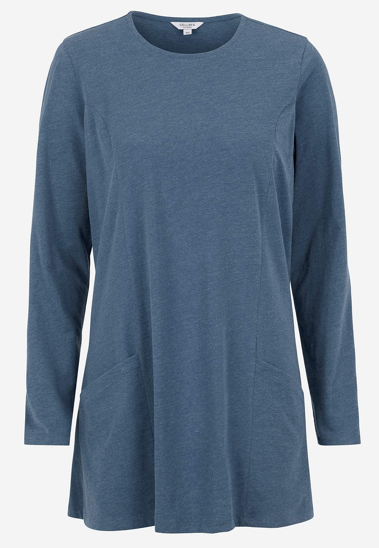 Trikåtunika med fickor