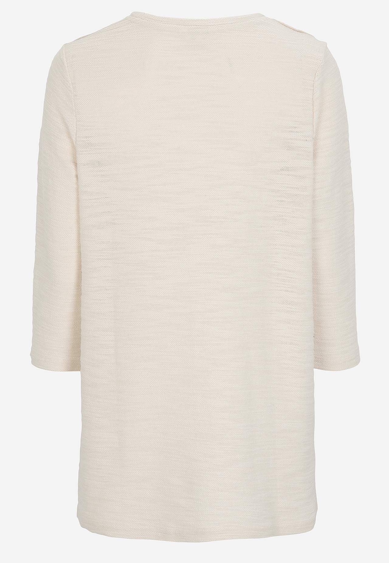Trikåtunika med struktur