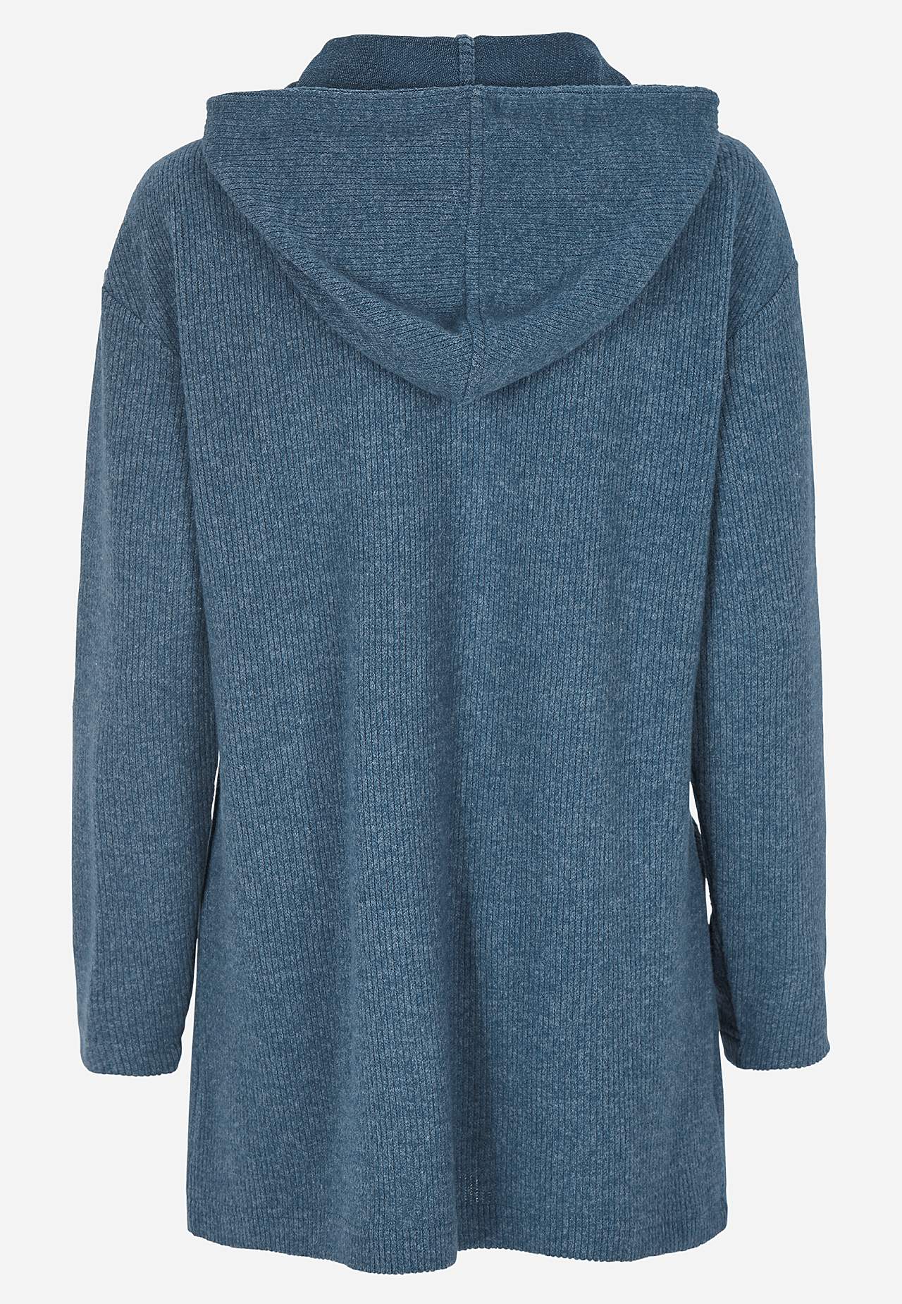 Supermjuk lång cardigan med fickor