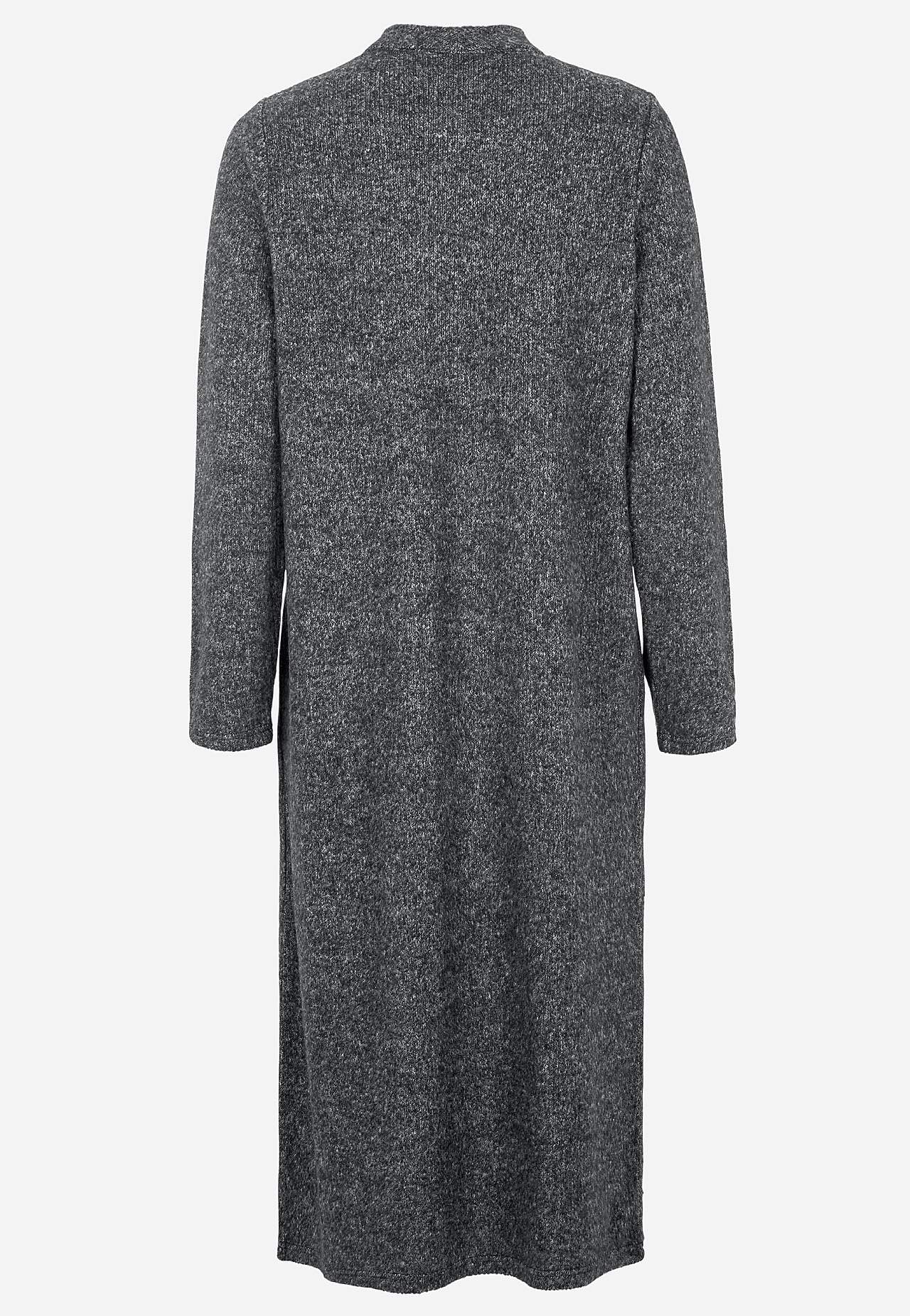 Supermjuk, lång cardigan med fickor