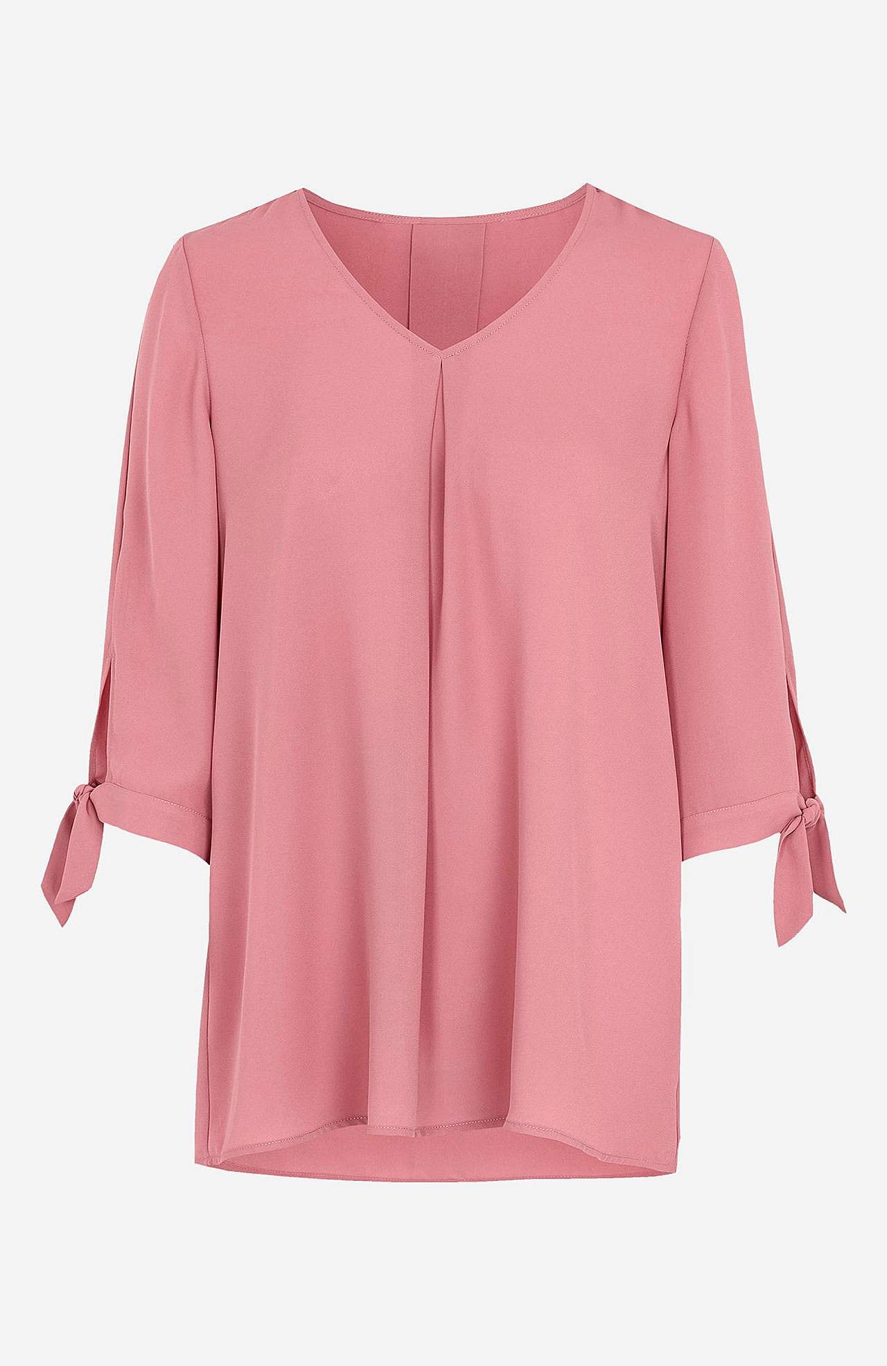 Vävd blus med 3/4-ärmar Alice