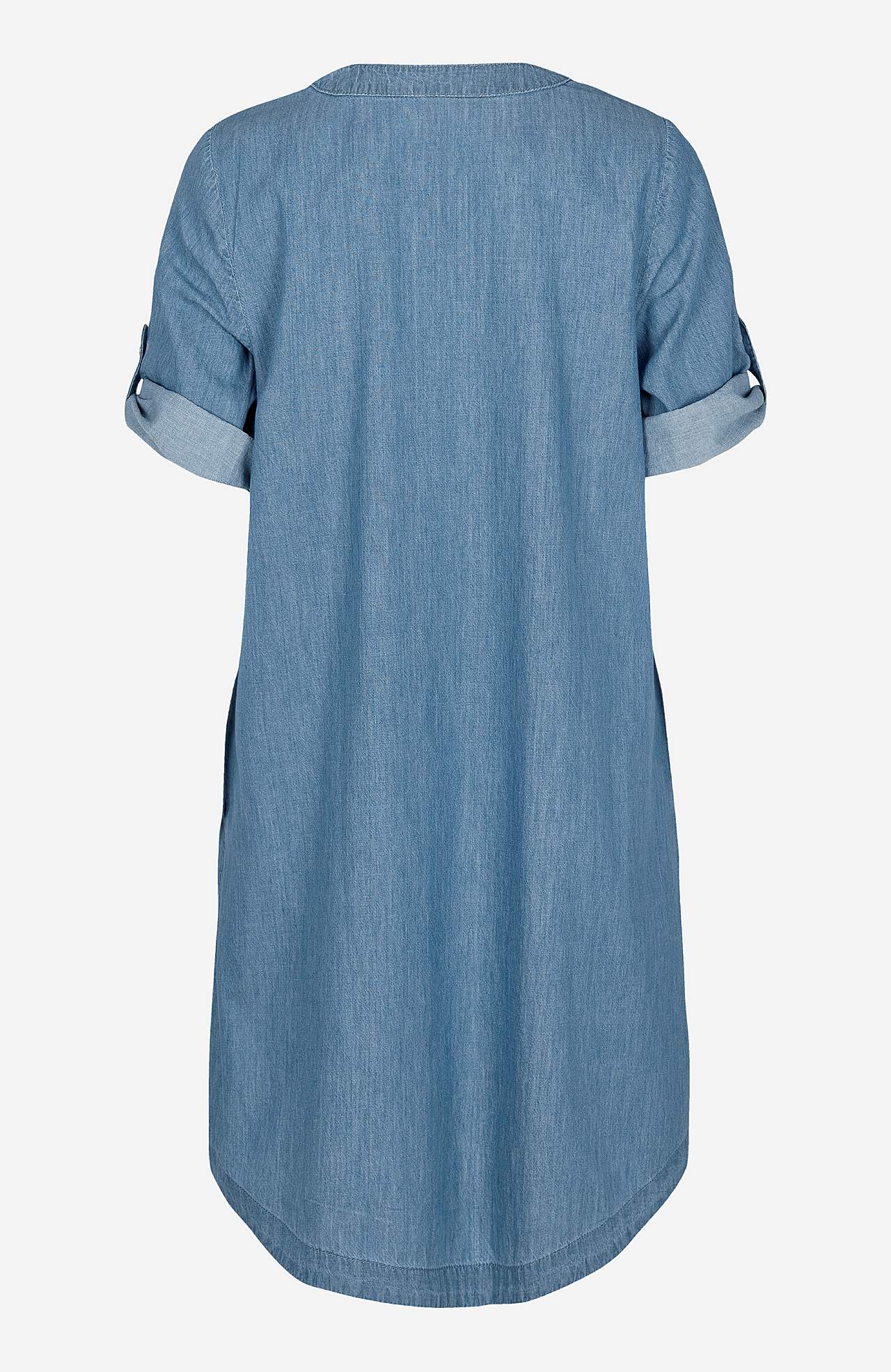 Jeansklänning i mjuktvättad denim