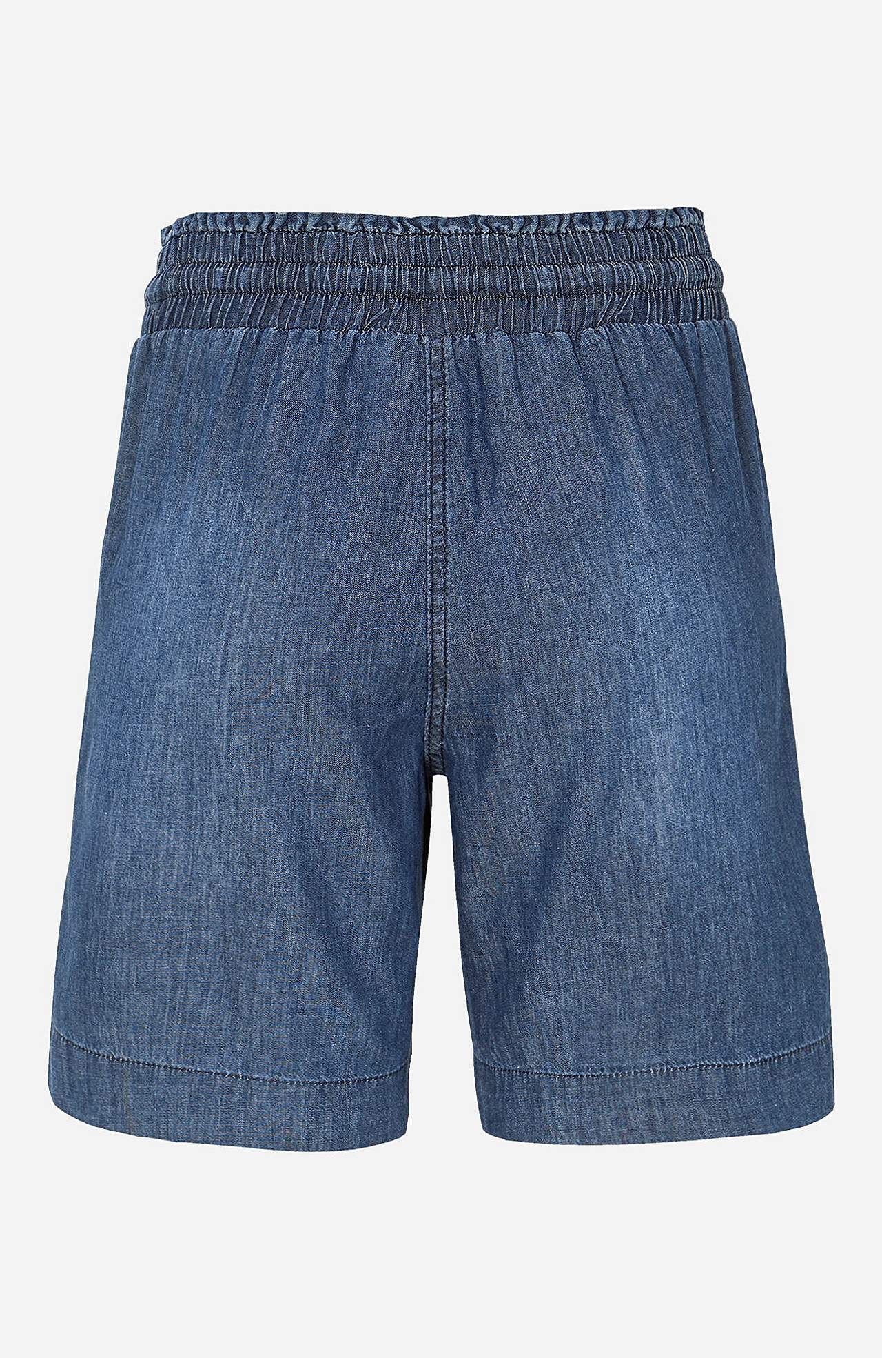 Shorts i tvättad denim Jade