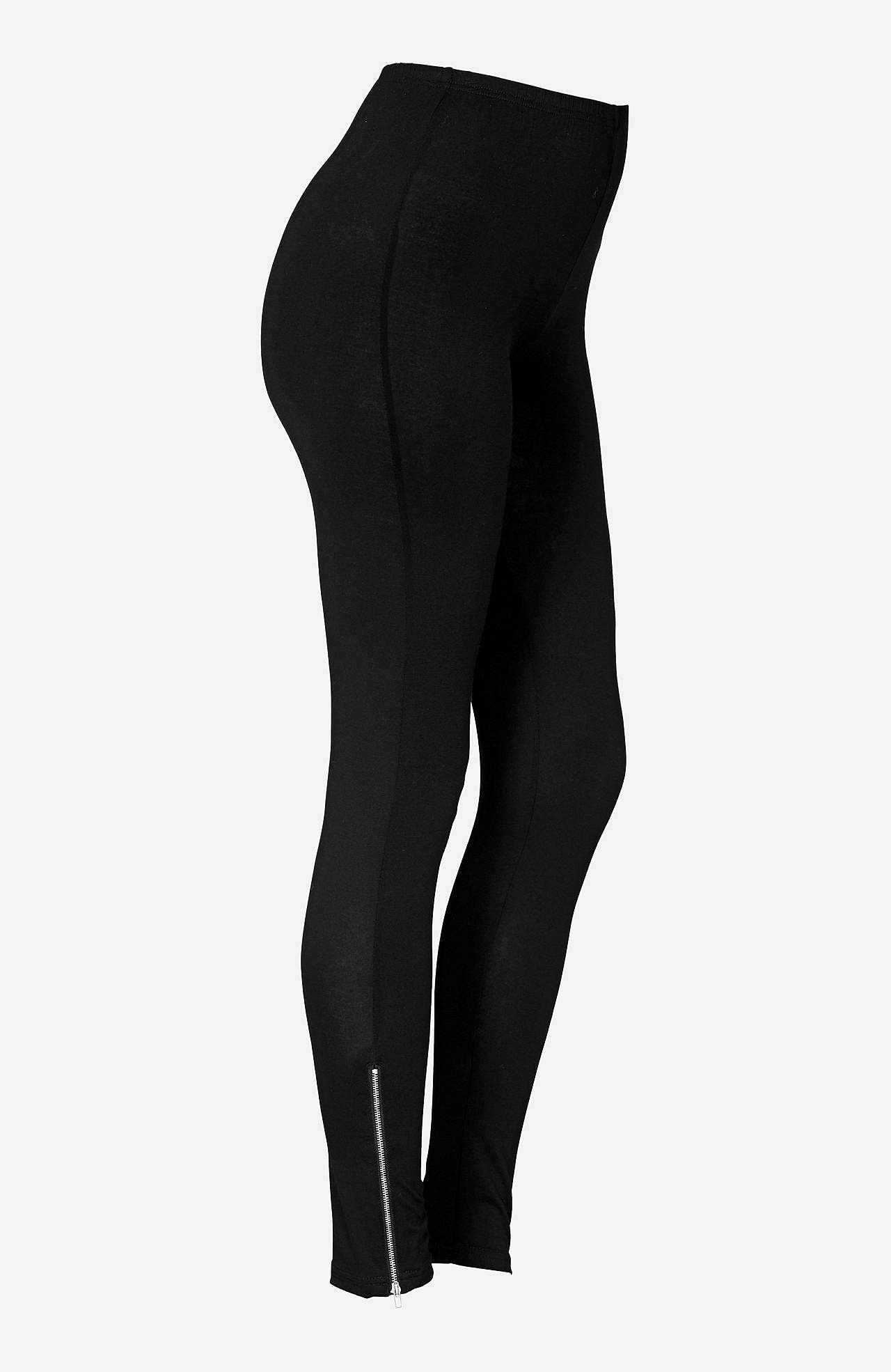 Leggings med dragkedjor