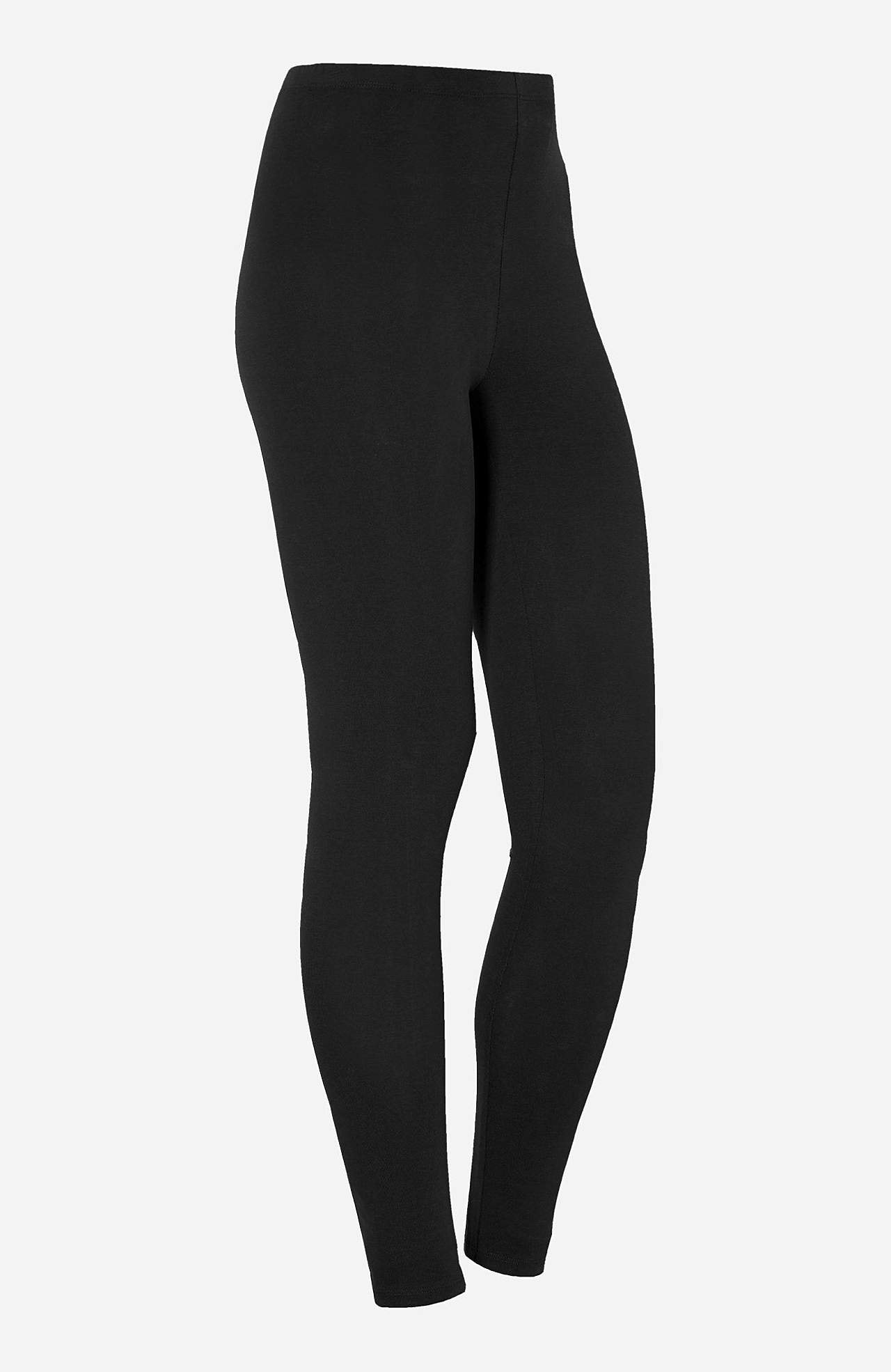 Leggings i bomull 2-pack
