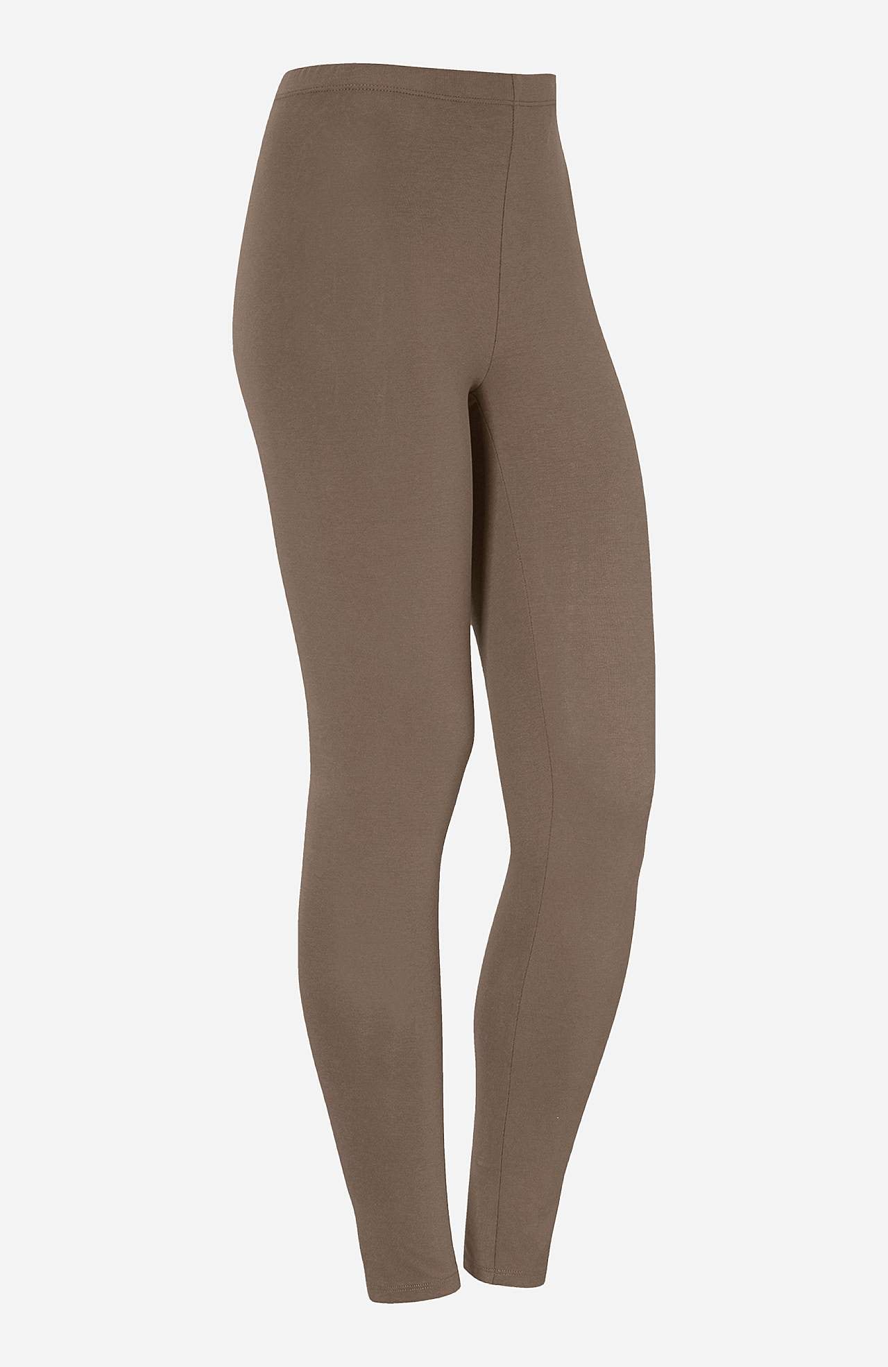 Leggings i bomull 2-pack