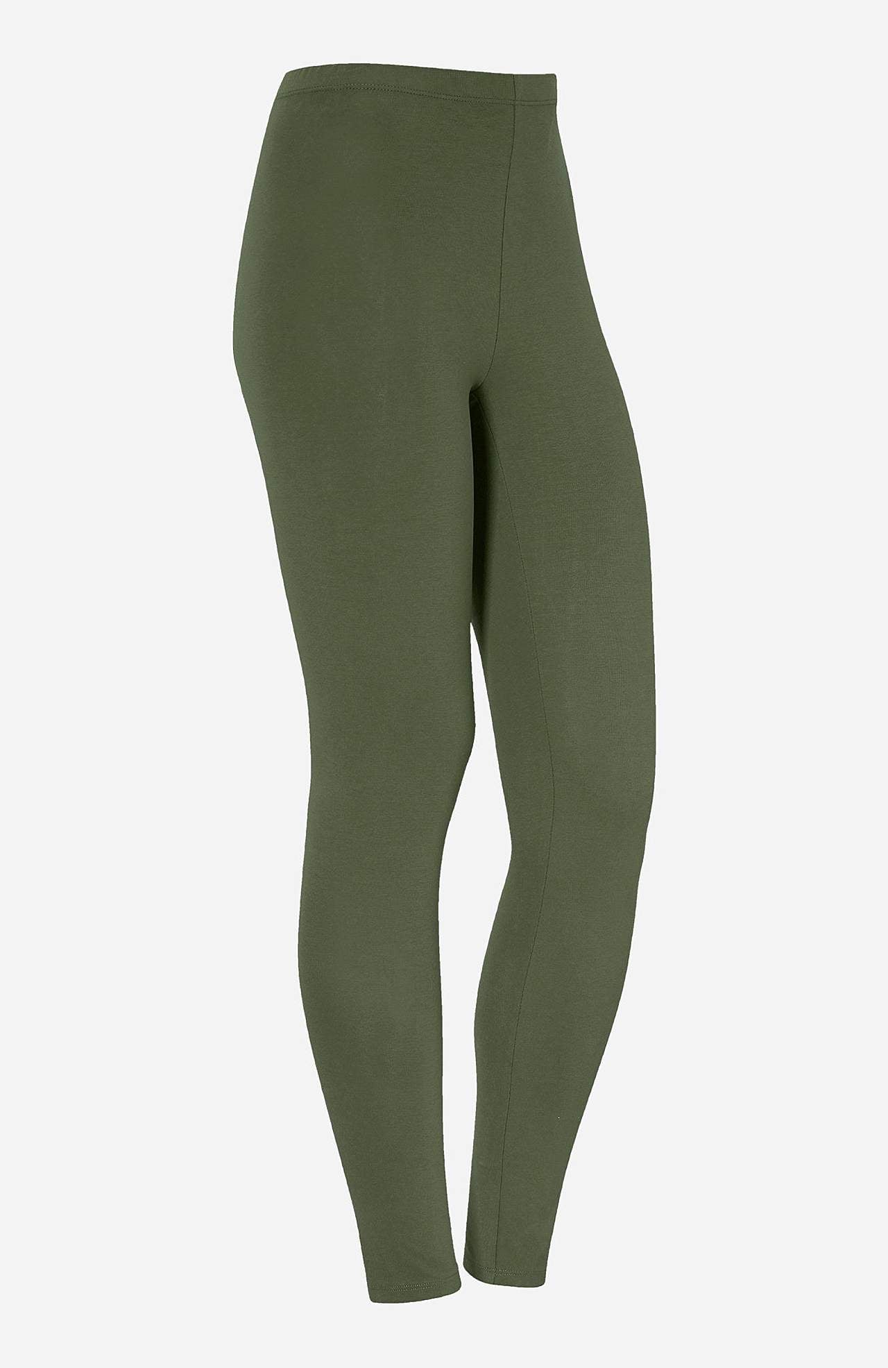 Leggings i bomull 2-pack