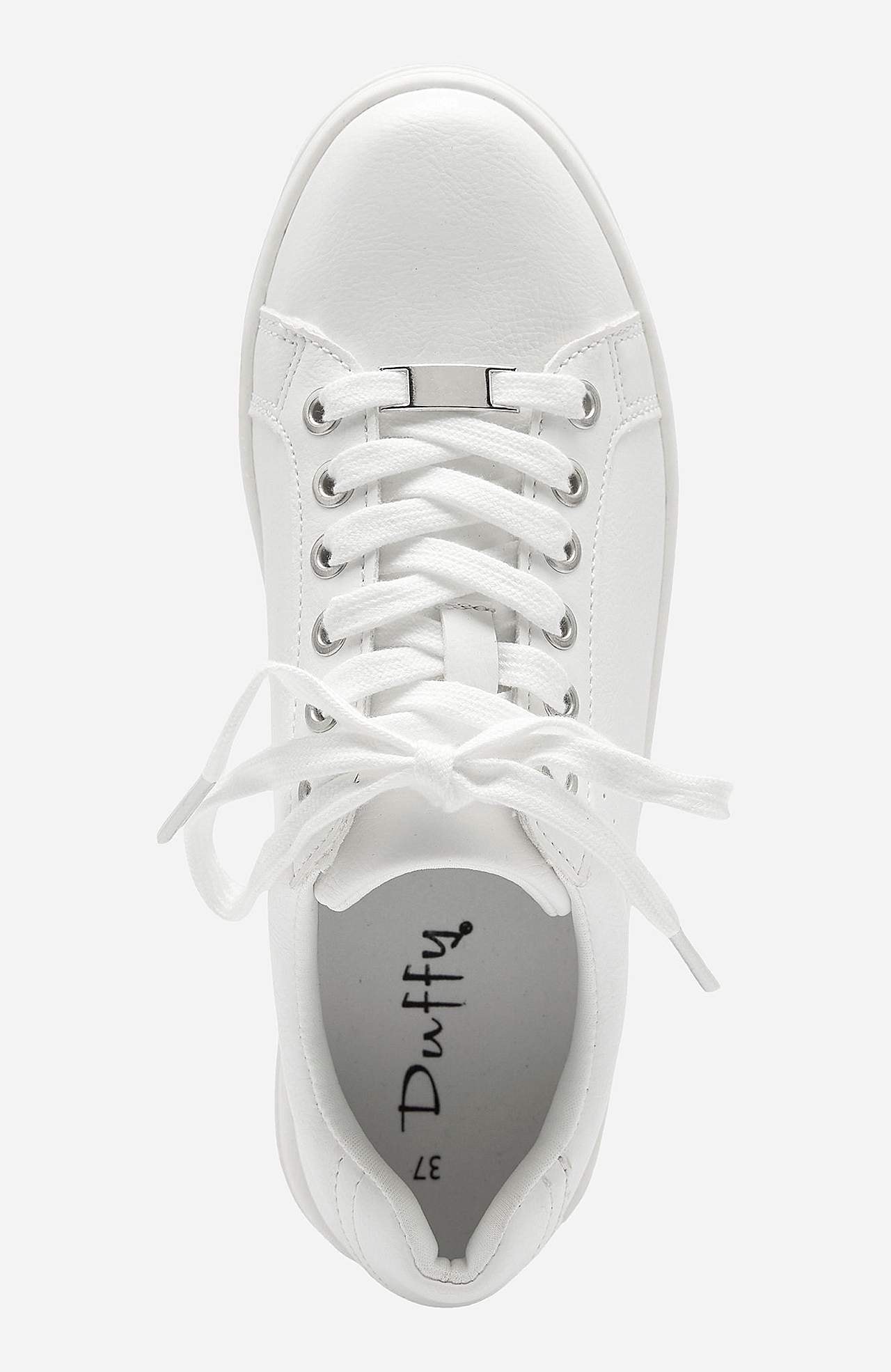 Klassisk sneaker med diskreta dekorsömmar