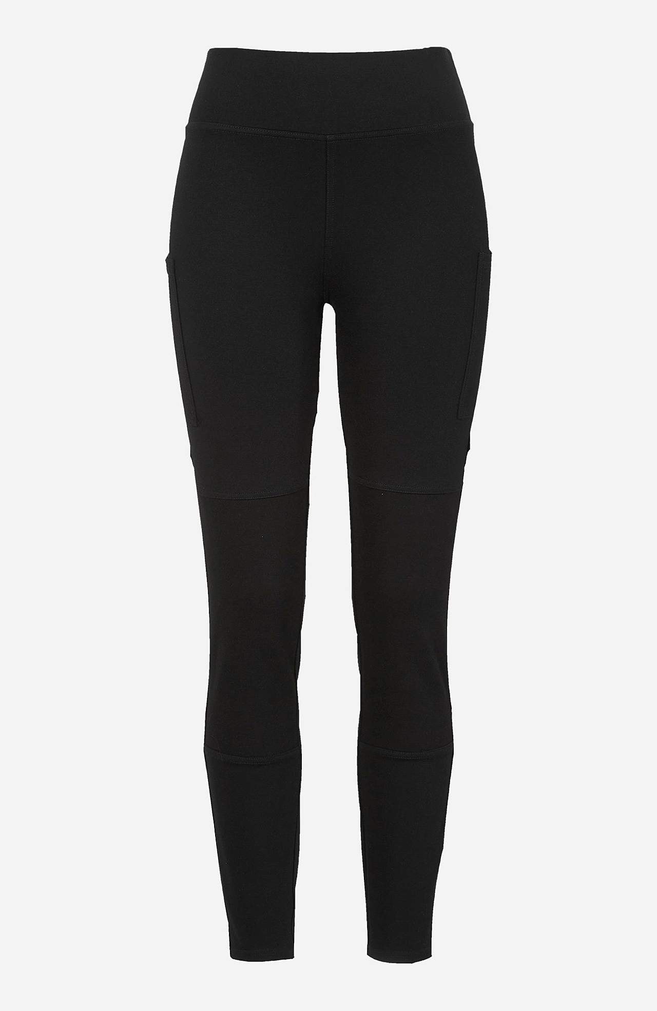 Leggings med sidfickor