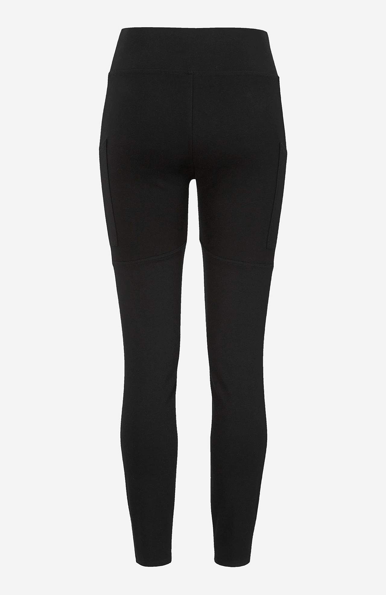 Leggings med sidfickor