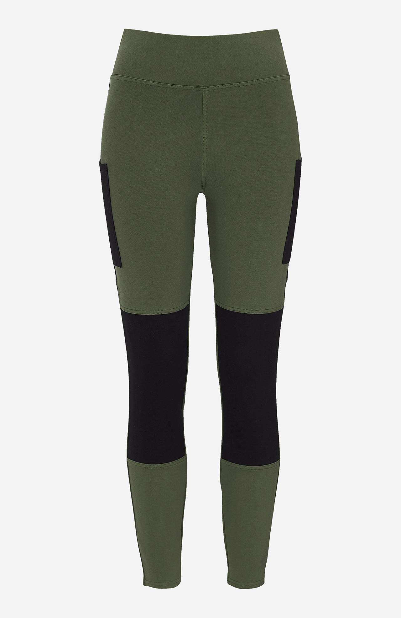 Leggings med sidfickor