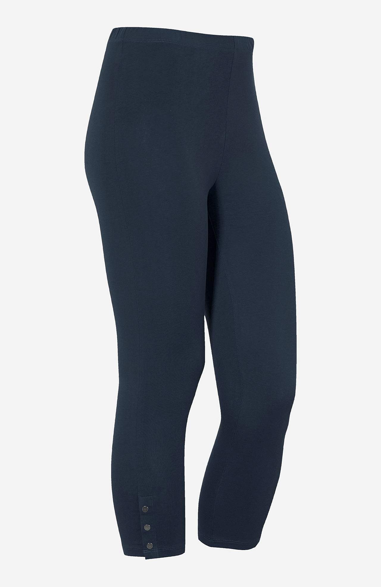Caprileggings med fina knappdetaljer Milly 2-pack