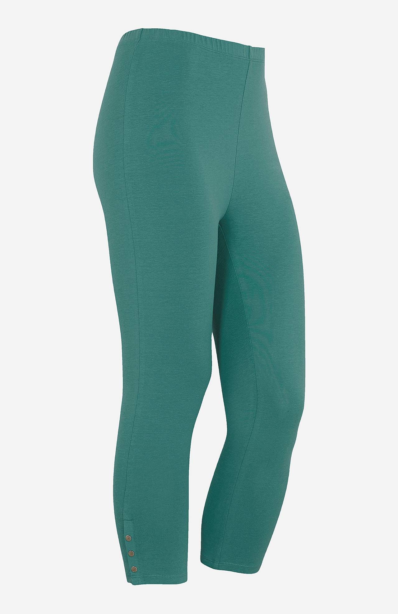 Caprileggings med fina knappdetaljer Milly 2-pack