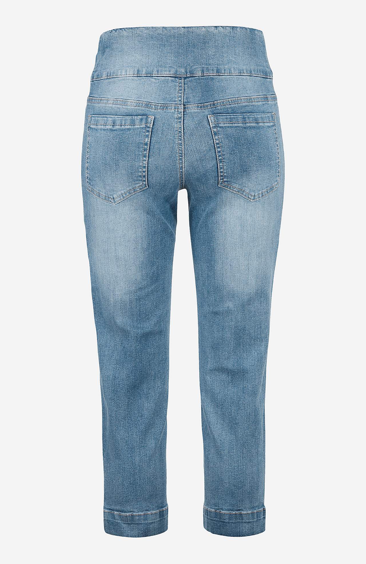 Supersköna caprijeggings i denim Elin