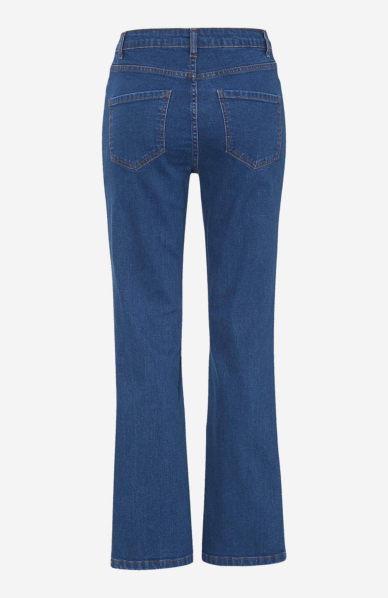 Raka jeans i ekologisk bomull Nissan