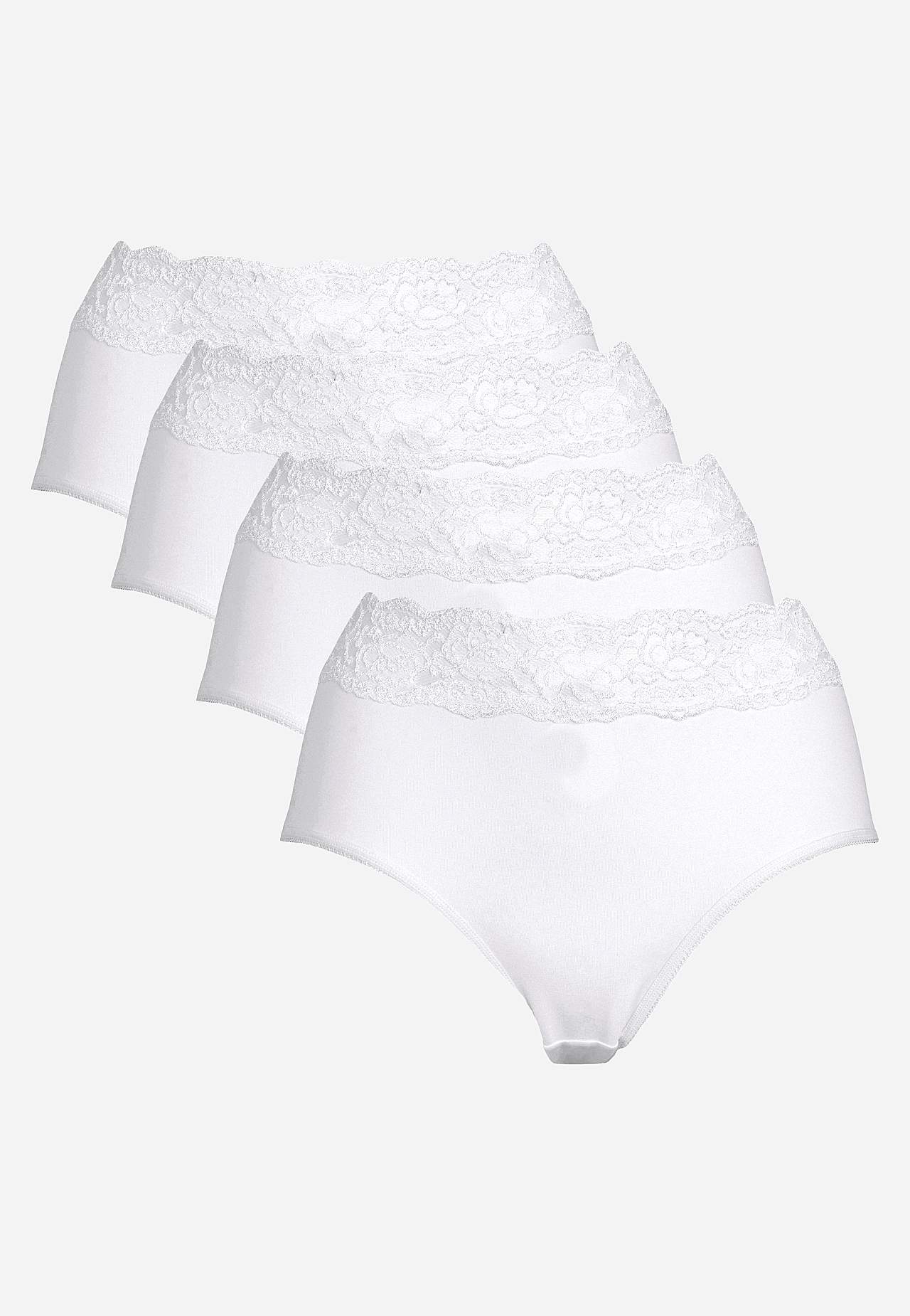 Miditrosa i bomull 4-pack
