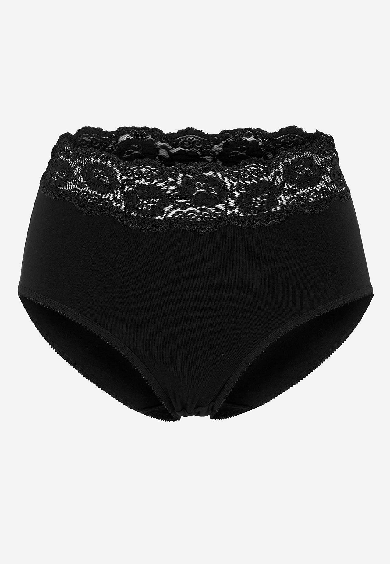 Miditrosa i bomull 4-pack