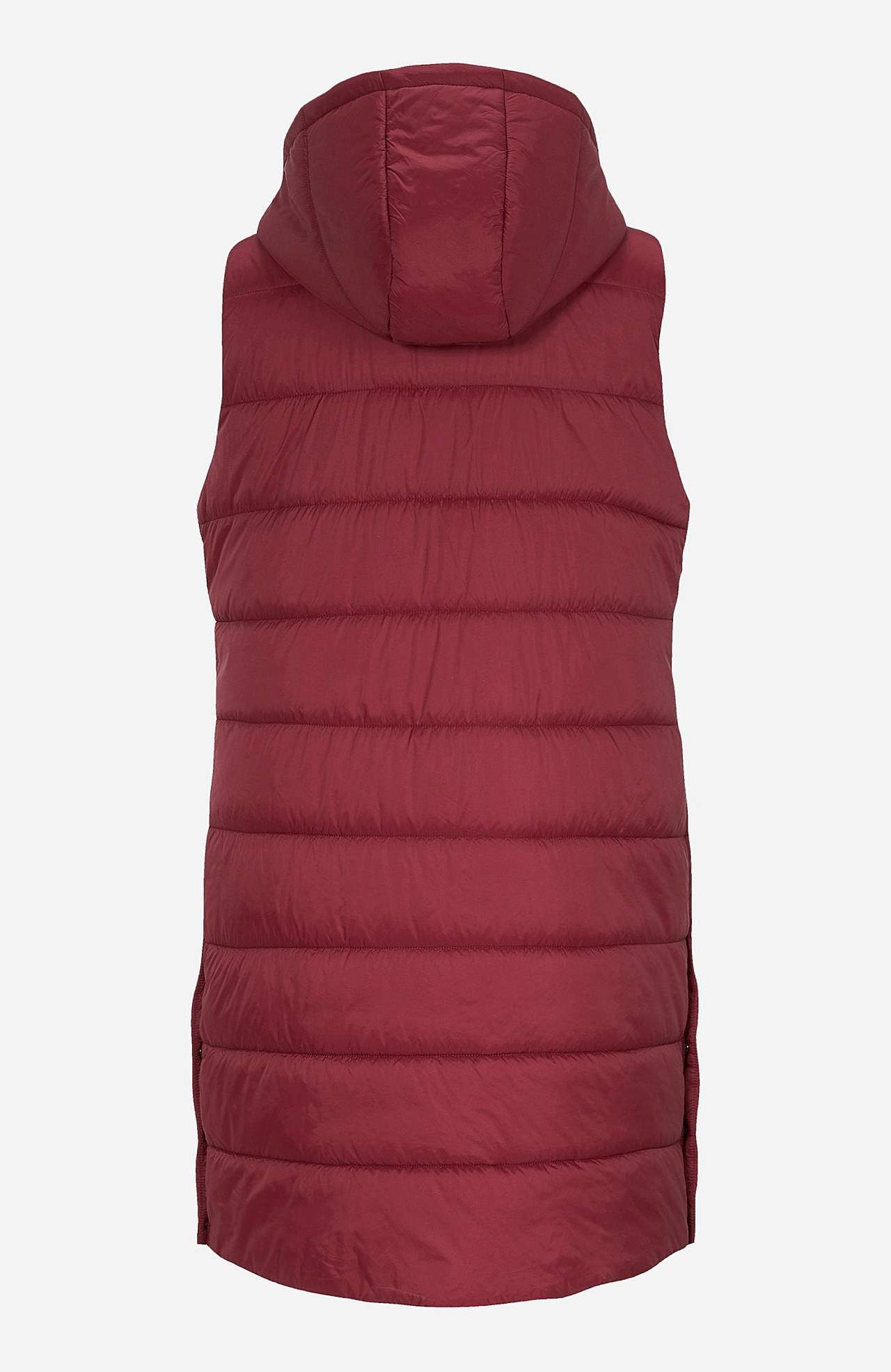 Vadderad, lång väst